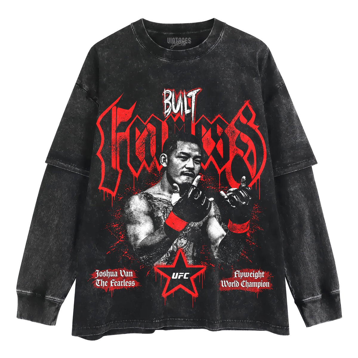 JOSHUA VAN - THE FEARLESS - VINTAGE TANK TOP & TEE & LONG SLEEVE & LAYERED LS & HOODIE