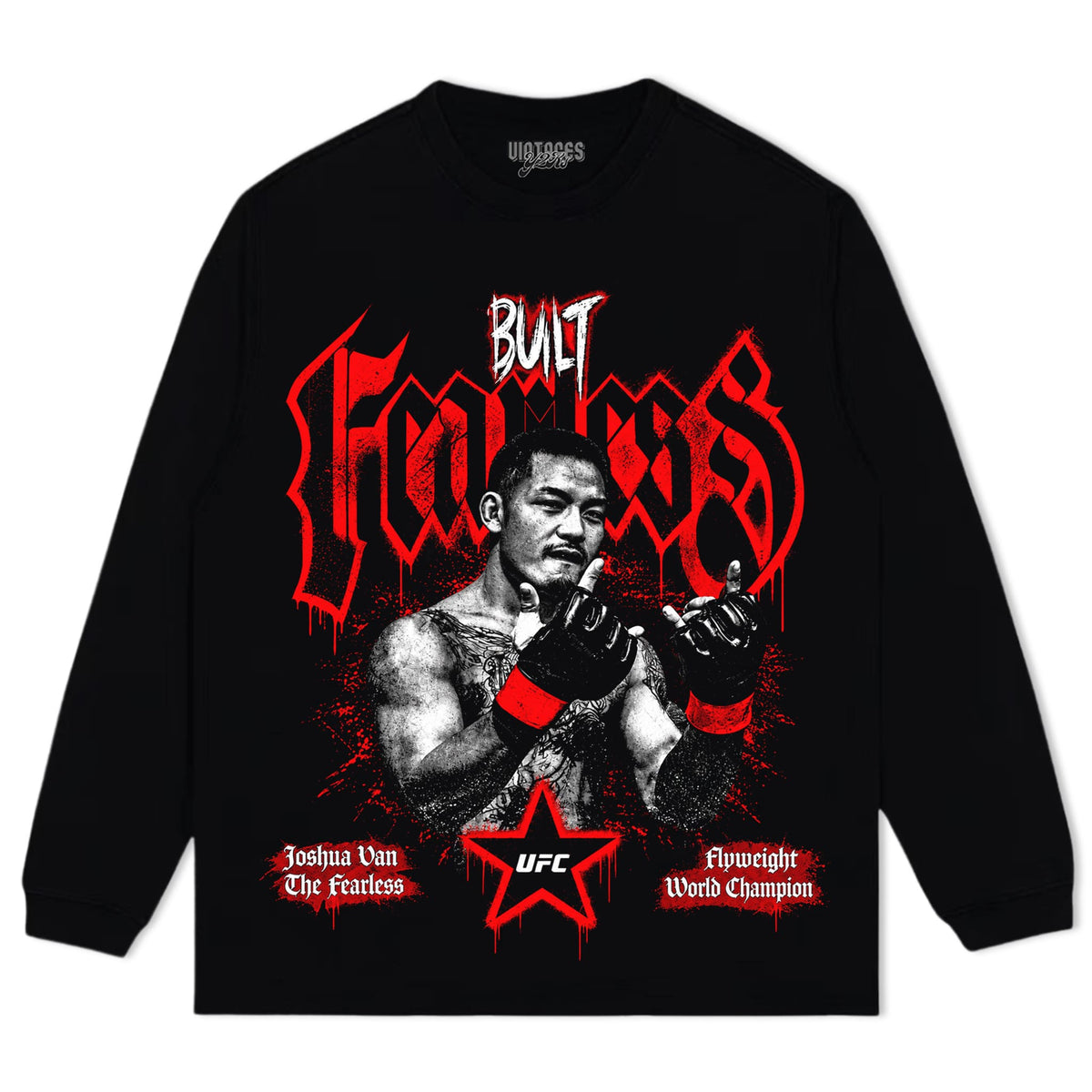 JOSHUA VAN - THE FEARLESS - VINTAGE TANK TOP & TEE & LONG SLEEVE & LAYERED LS & HOODIE