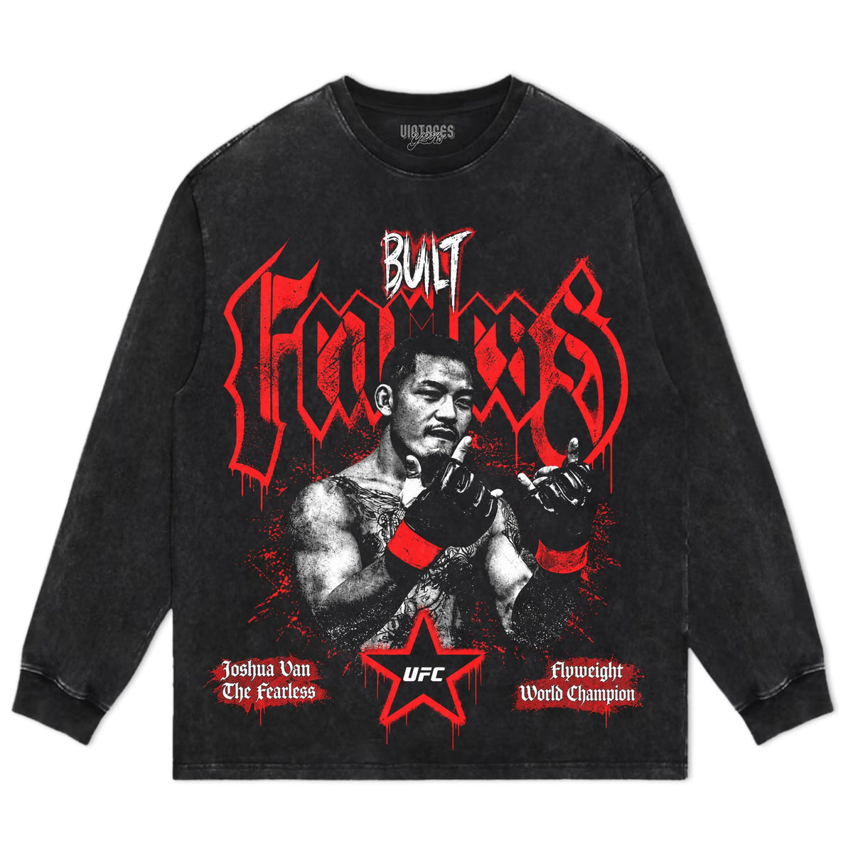 JOSHUA VAN - THE FEARLESS - VINTAGE TANK TOP & TEE & LONG SLEEVE & LAYERED LS & HOODIE