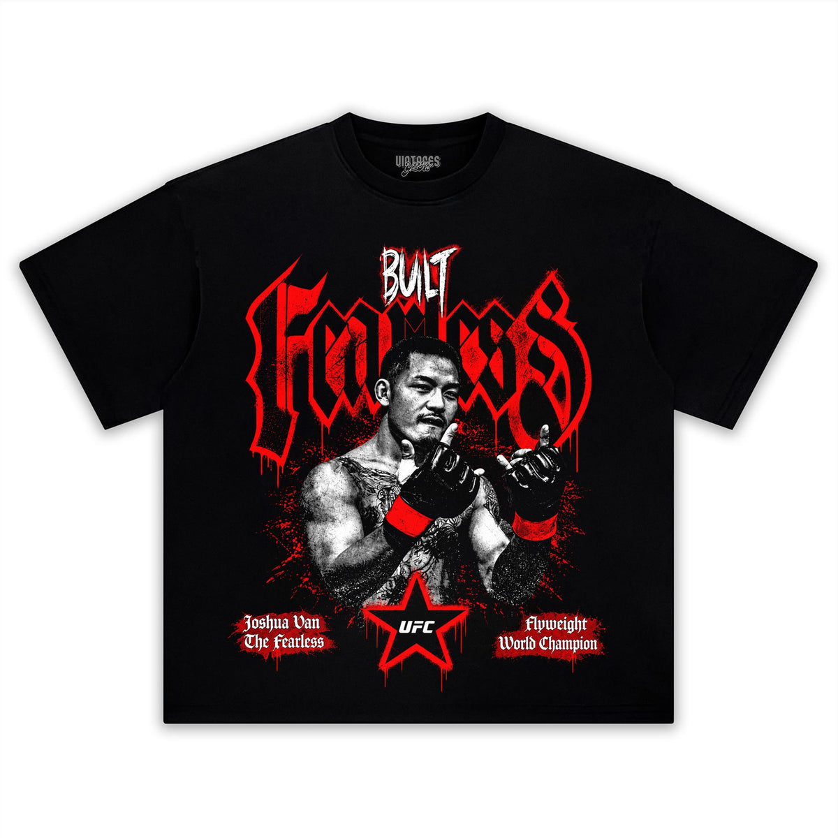 JOSHUA VAN - THE FEARLESS - VINTAGE TANK TOP & TEE & LONG SLEEVE & LAYERED LS & HOODIE