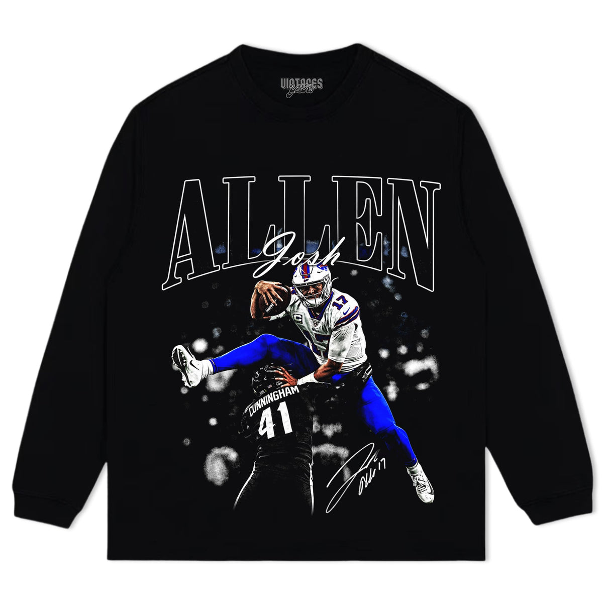 JOSH ALLEN FOOTBALL TANK TOP & TEE & LONG SLEEVE & LAYERED LS & HOODIE