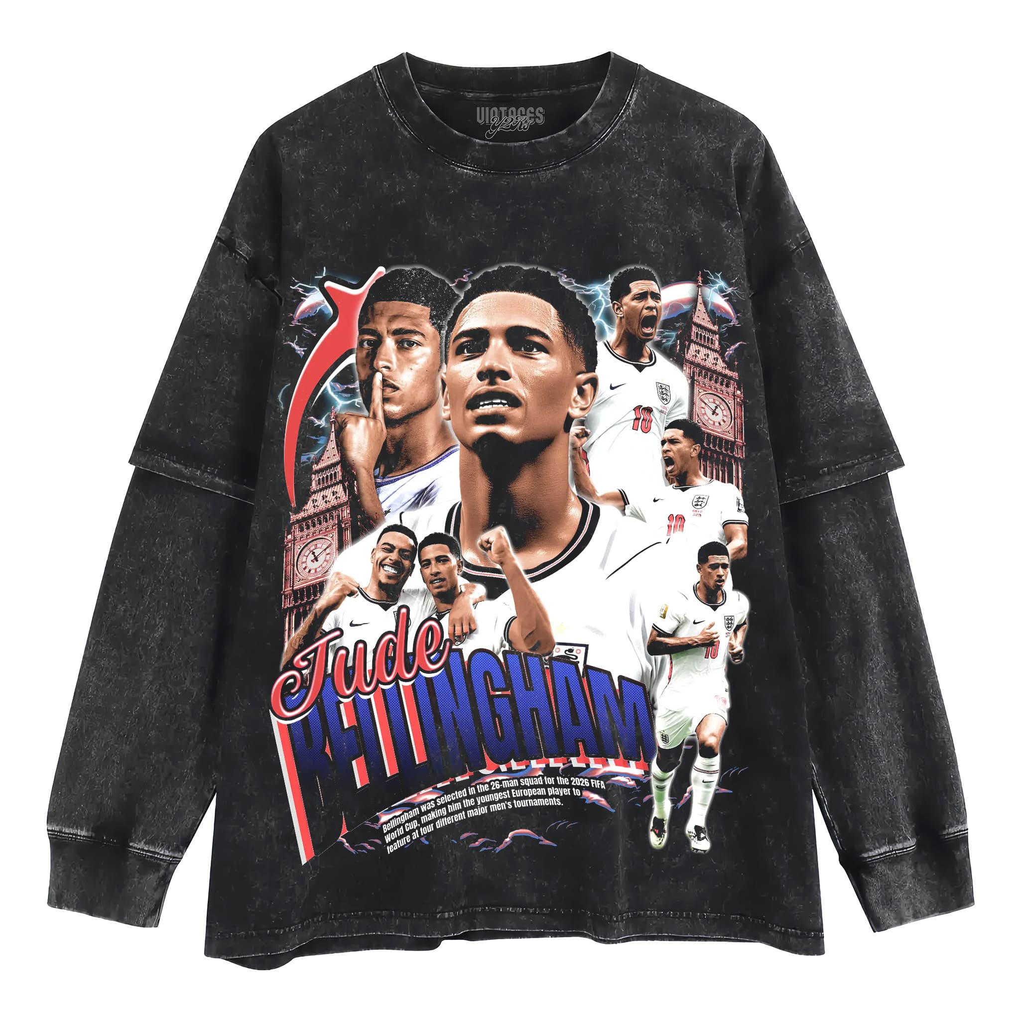 JUDE BELLINGHAM TANK TOP & TEE & LONG SLEEVE & LAYERED LS & HOODIE