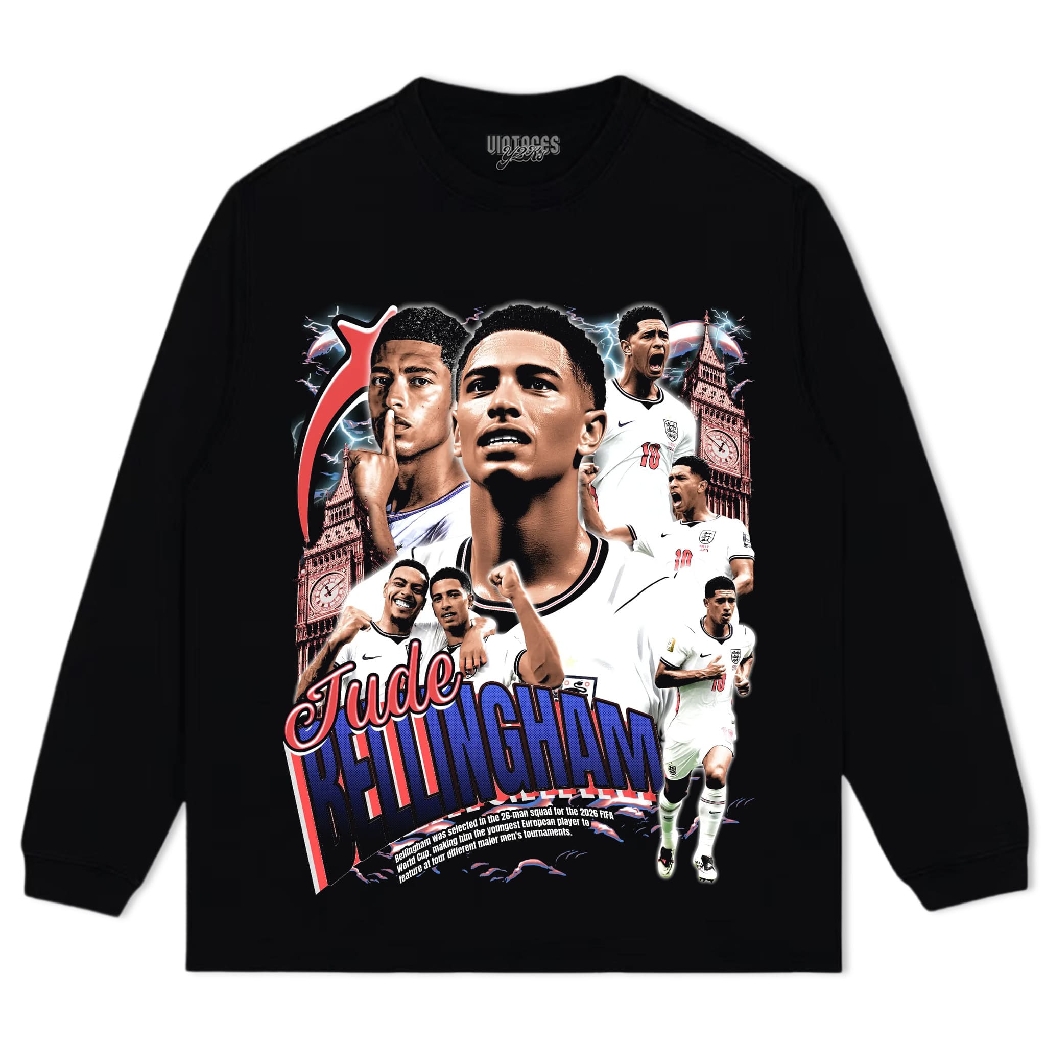 JUDE BELLINGHAM TANK TOP & TEE & LONG SLEEVE & LAYERED LS & HOODIE