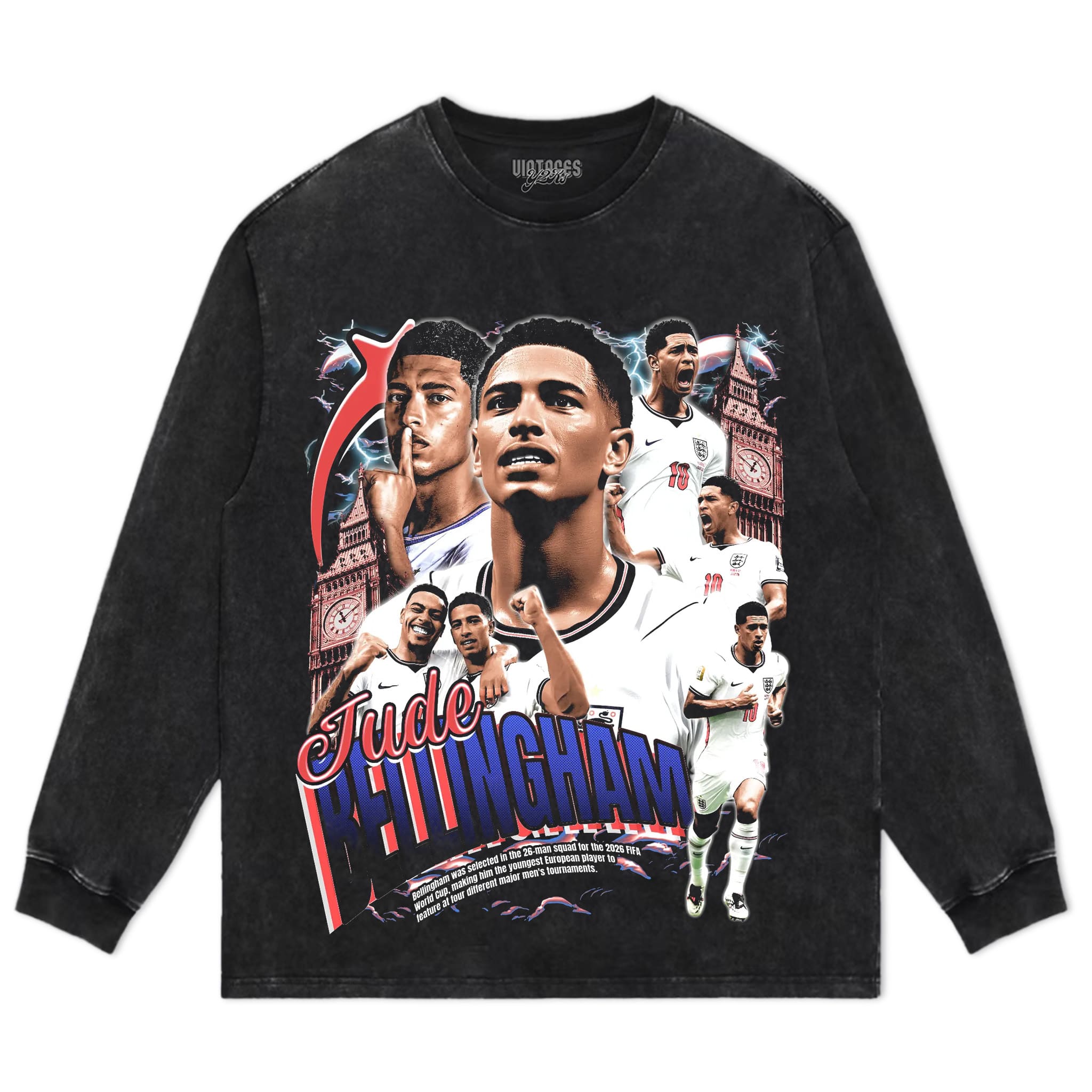 JUDE BELLINGHAM TANK TOP & TEE & LONG SLEEVE & LAYERED LS & HOODIE