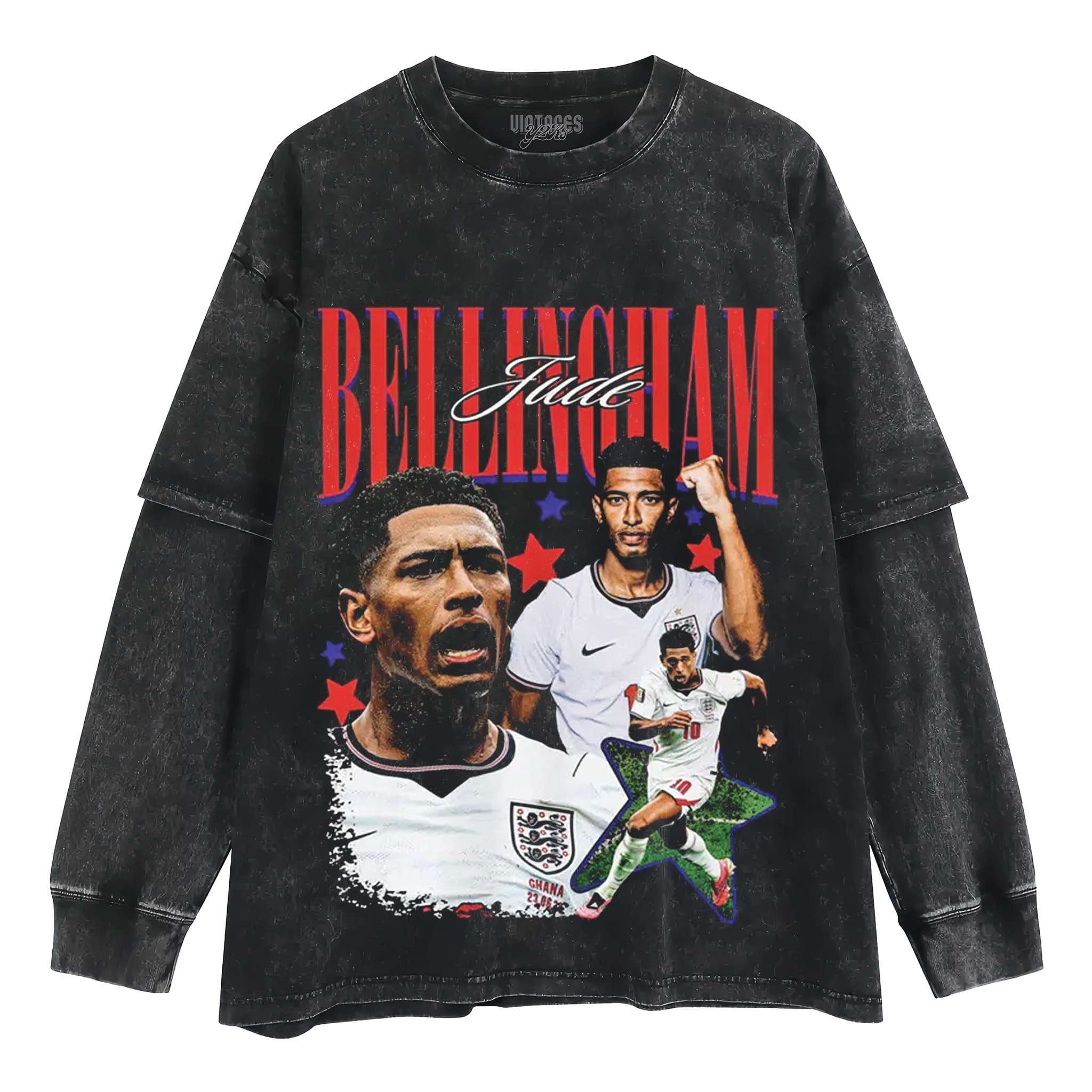 JUDE BELLINGHAM VINTAGE TANK TOP & TEE & LONG SLEEVE & LAYERED LS & HOODIE