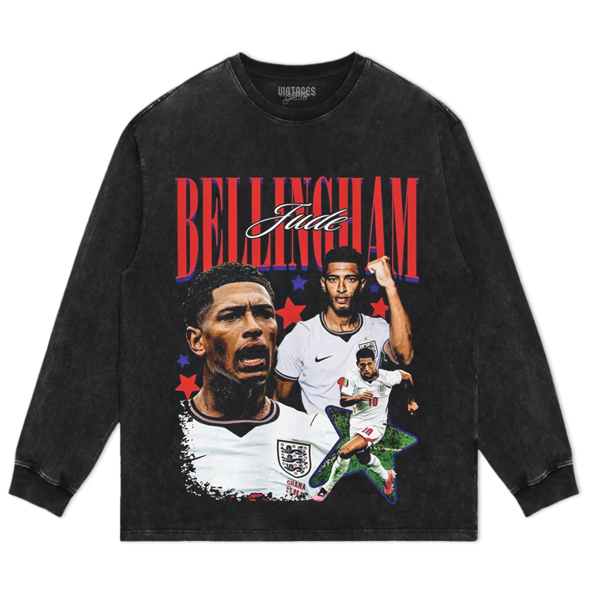 JUDE BELLINGHAM VINTAGE TANK TOP & TEE & LONG SLEEVE & LAYERED LS & HOODIE