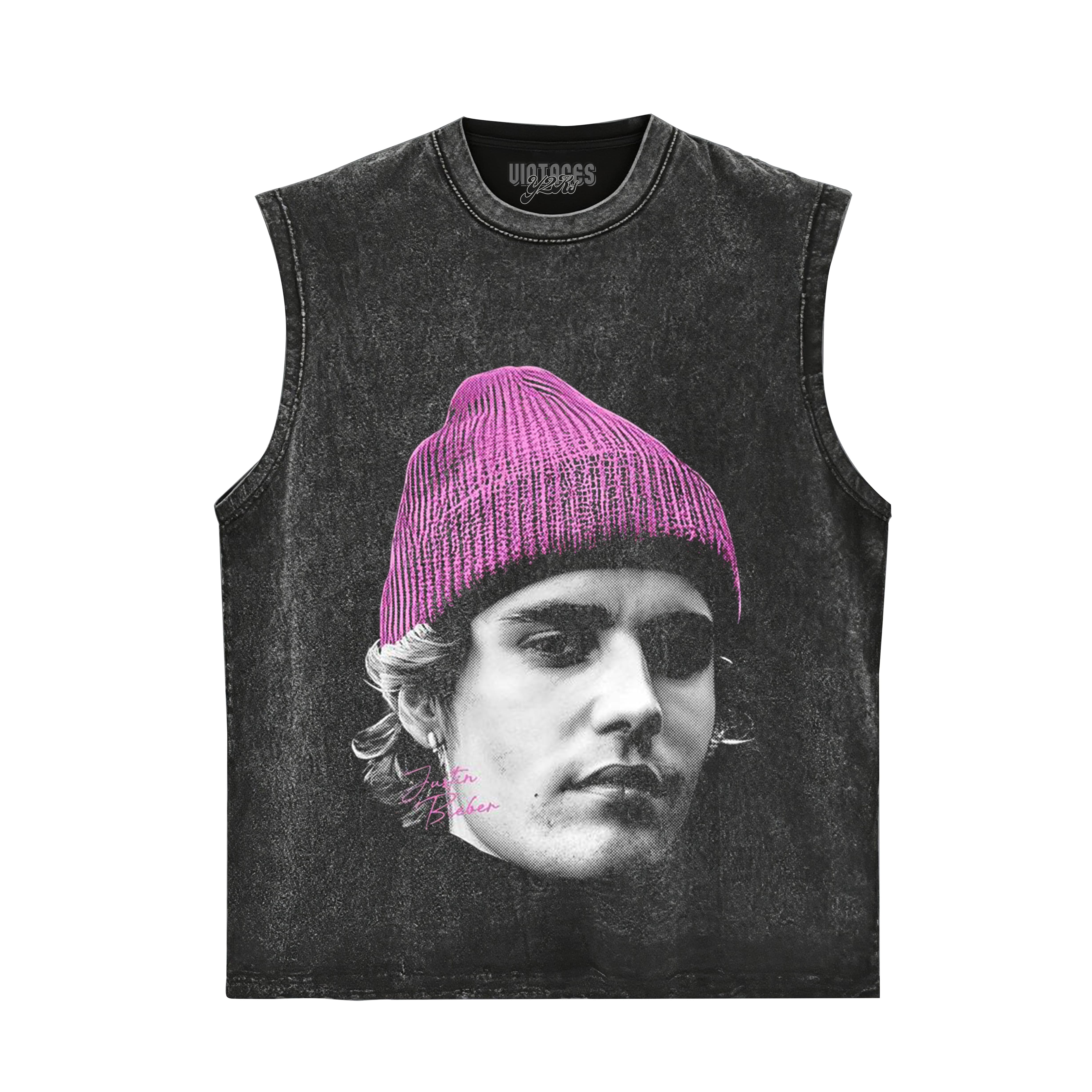 JUSTIN BIEBER 2026 BIG FACE TANK TOP & TEE & LONG SLEEVE & LAYERED LS & HOODIE