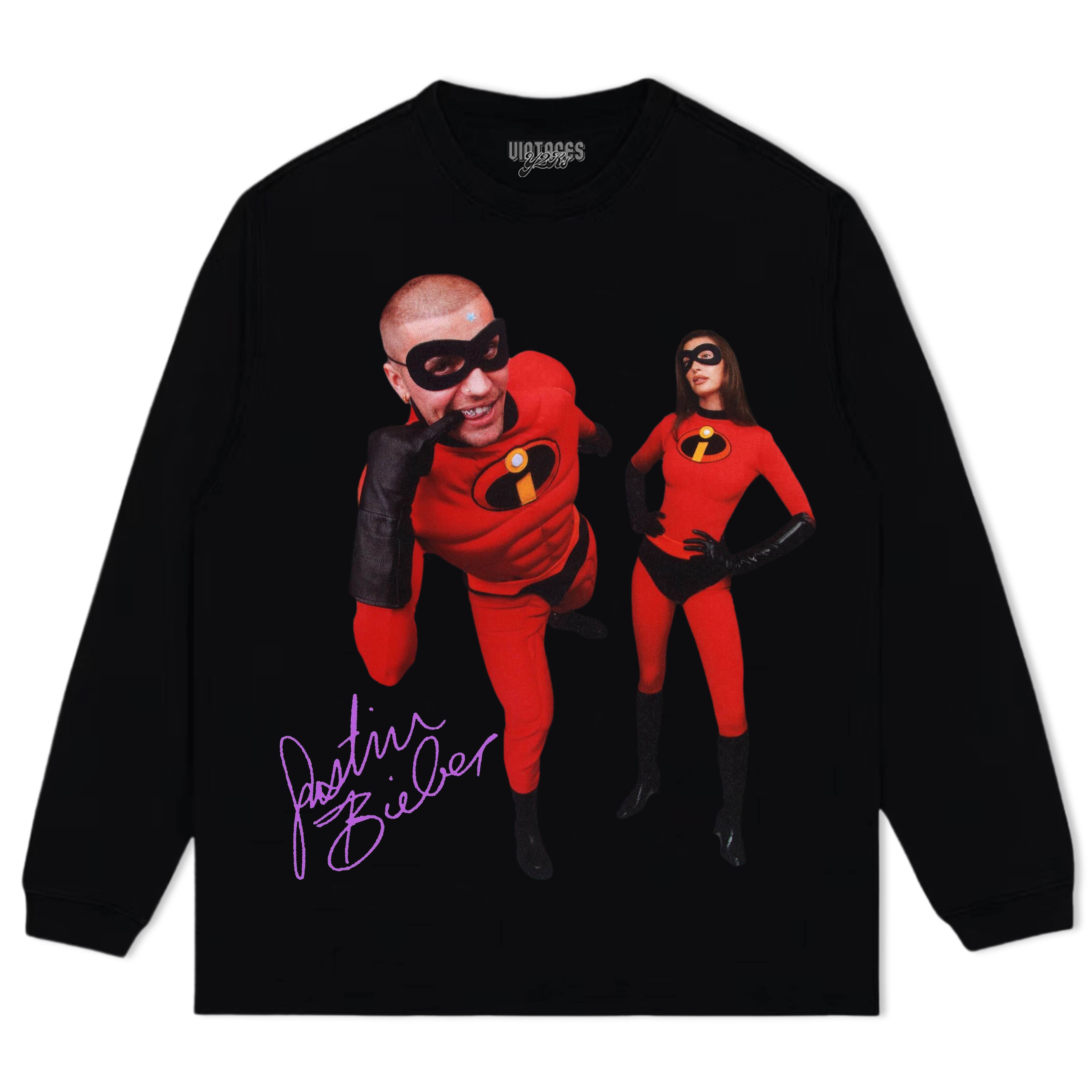 JUSTIN BIEBER & THE INCREDIBLES TEE & LS & HOODIE
