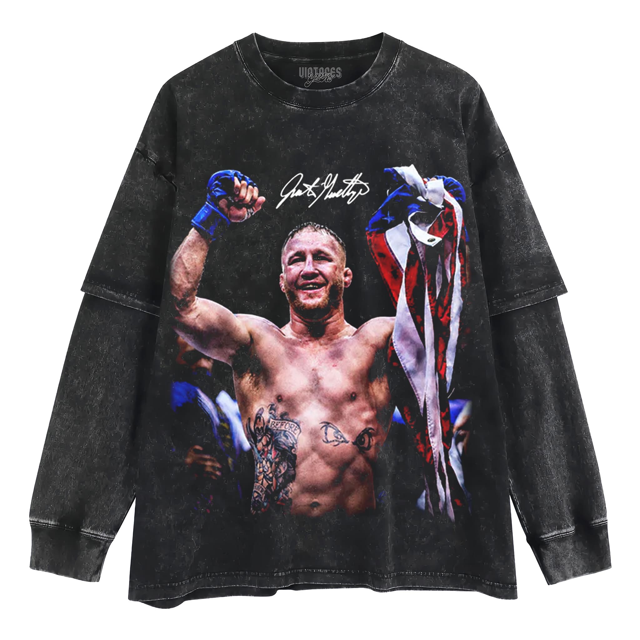 JUSTIN GAETHJE - AGAINST ALL ODDS TANK TOP & TEE & LONG SLEEVE & LAYERED LS & HOODIE