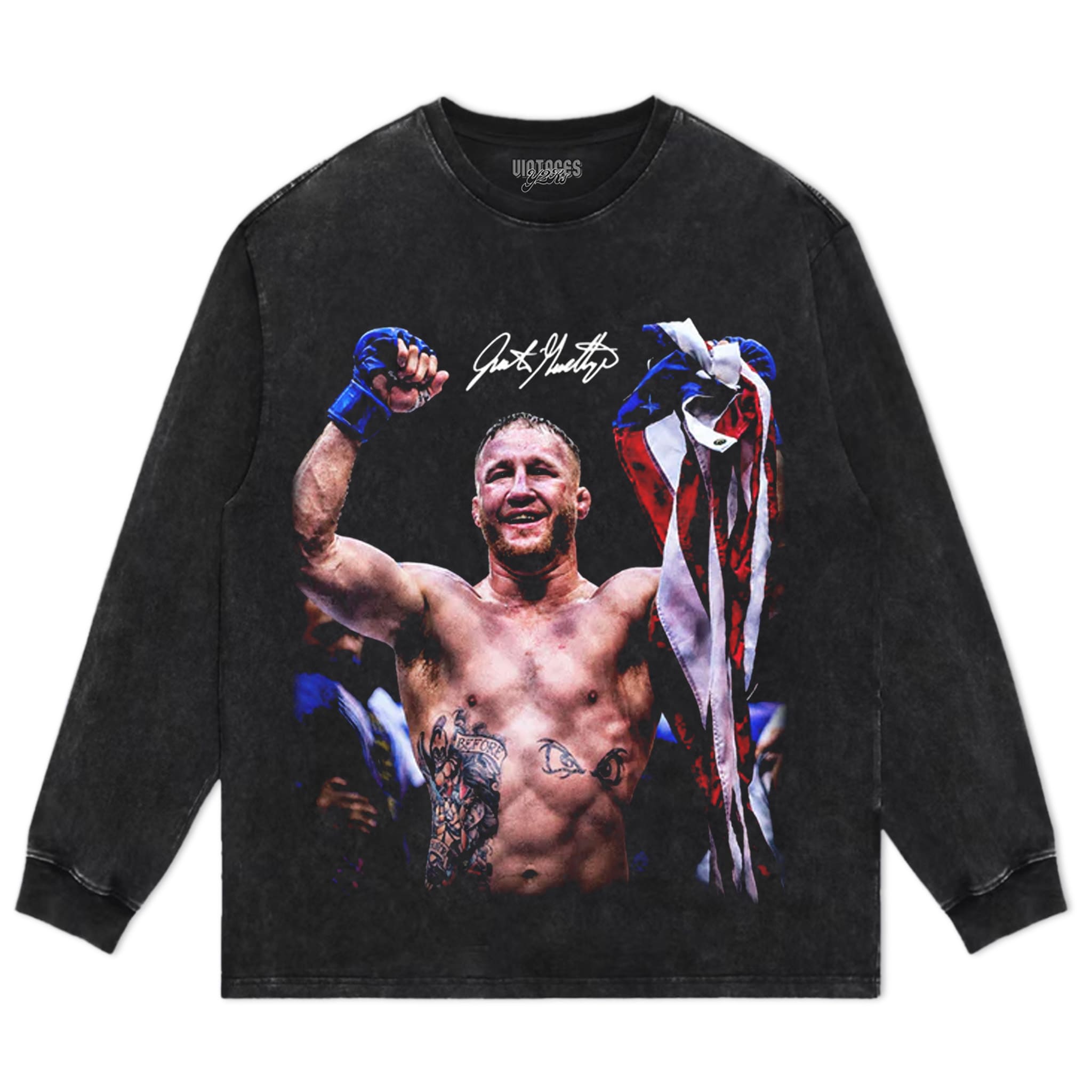 JUSTIN GAETHJE - AGAINST ALL ODDS TANK TOP & TEE & LONG SLEEVE & LAYERED LS & HOODIE