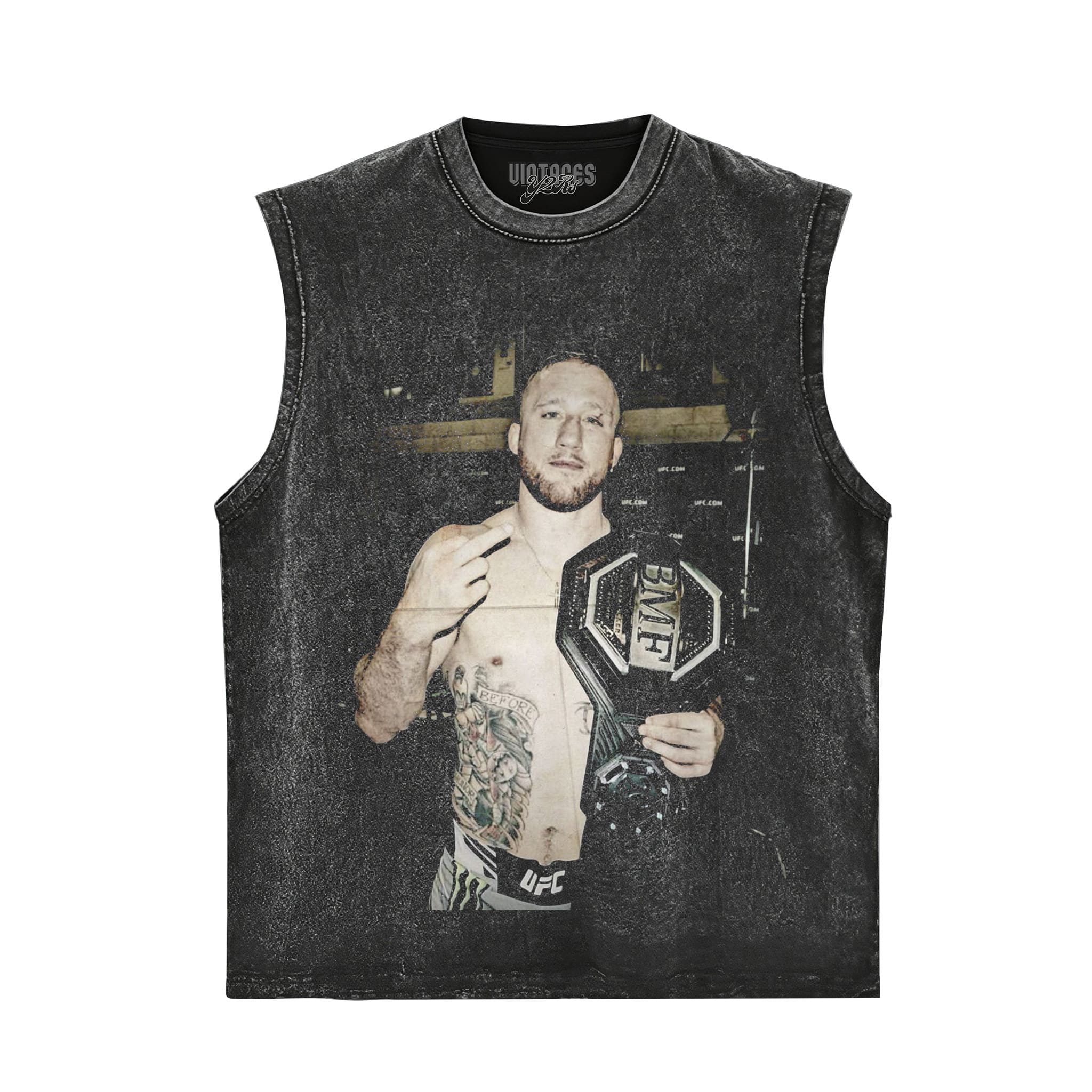 JUSTIN GAETHJE - BMF TANK TOP & TEE & LONG SLEEVE & LAYERED LS & HOODIE