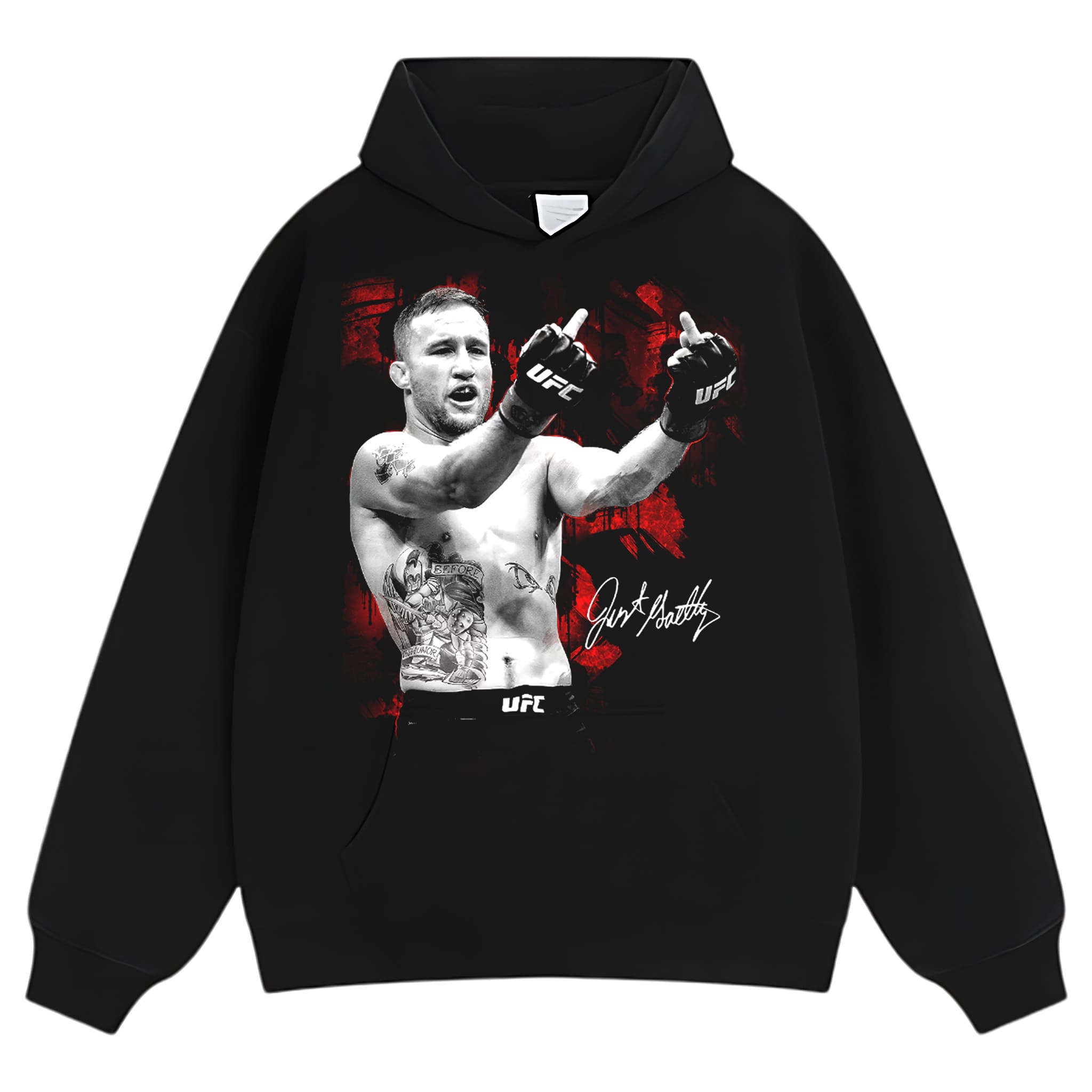 JUSTIN GAETHJE UFC FIGHTER 2026 TANK TOP & TEE & LONG SLEEVE & LAYERED LS & HOODIE