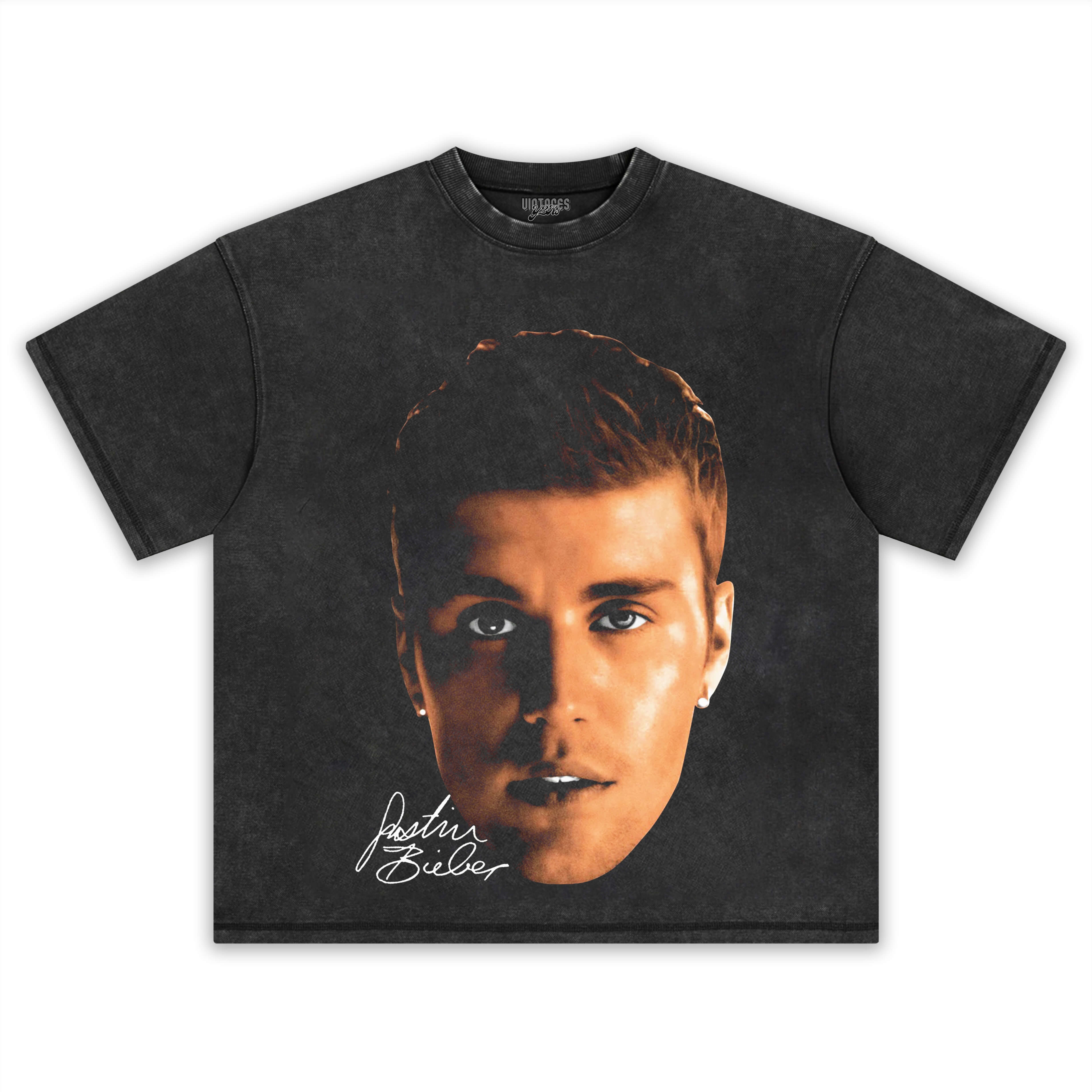 JUSTIN BIEBER BIG FACE TEE