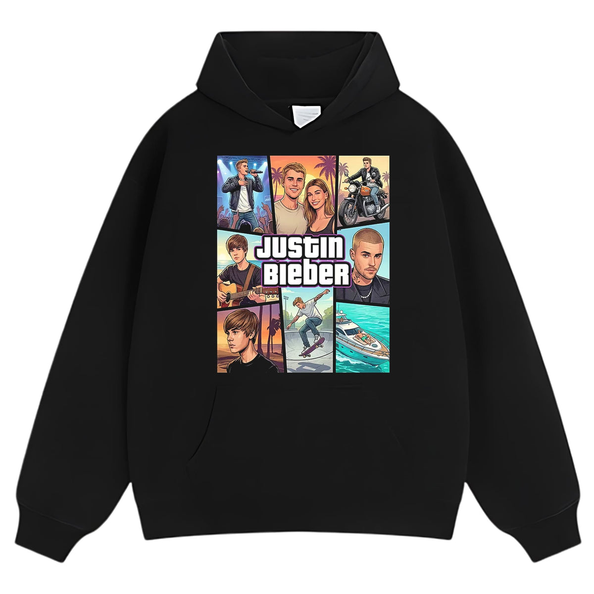 JUSTIN BIEBER TANK TOP & TEE & LONG SLEEVE & LAYERED LS & HOODIE