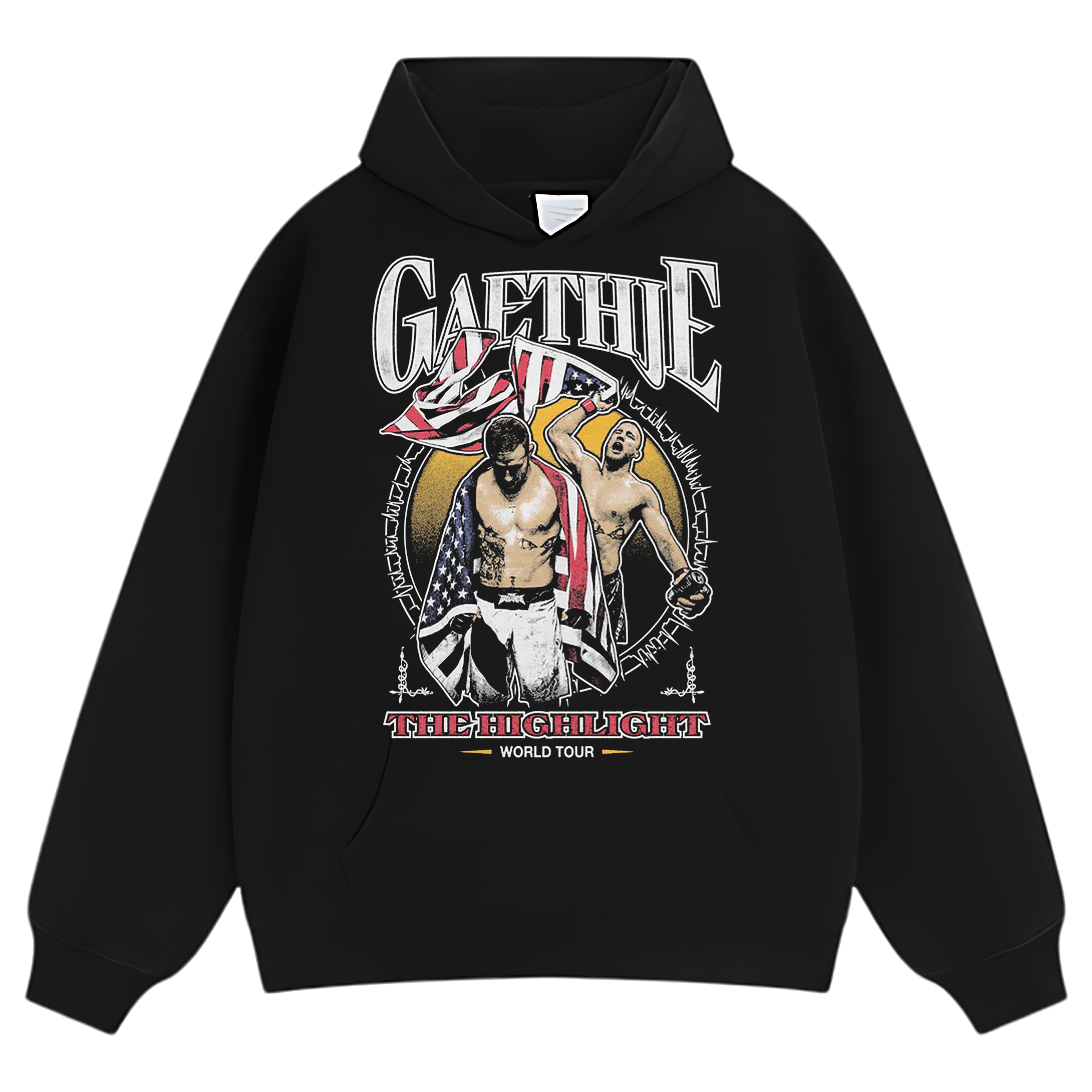 JUSTIN GAETHJE - GAETHJE WORLD TOUR TEE & LS & HOODIE