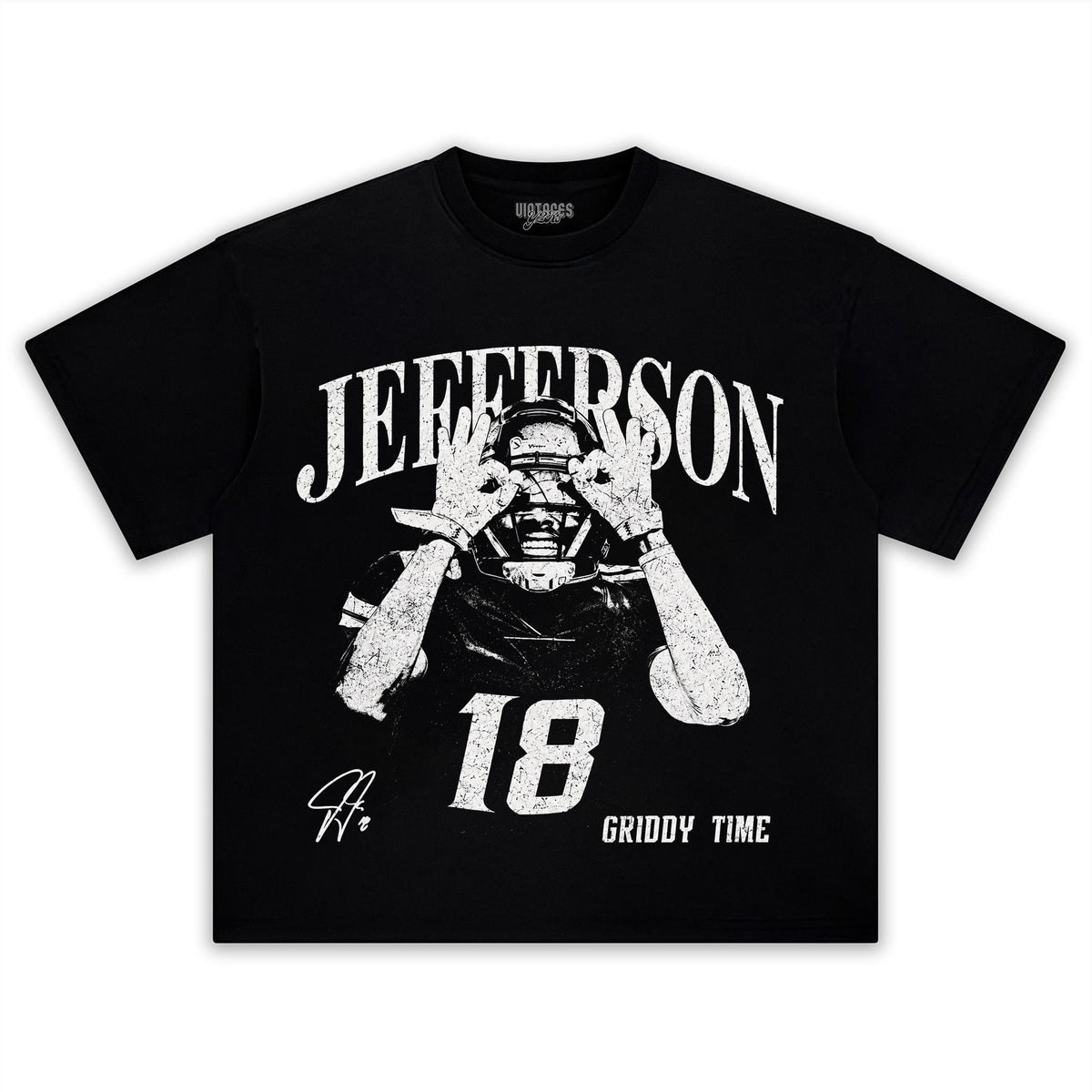 JUSTIN JEFFERSON VINTAGE TANK TOP & TEE & LONG SLEEVE & LAYERED LS & HOODIE