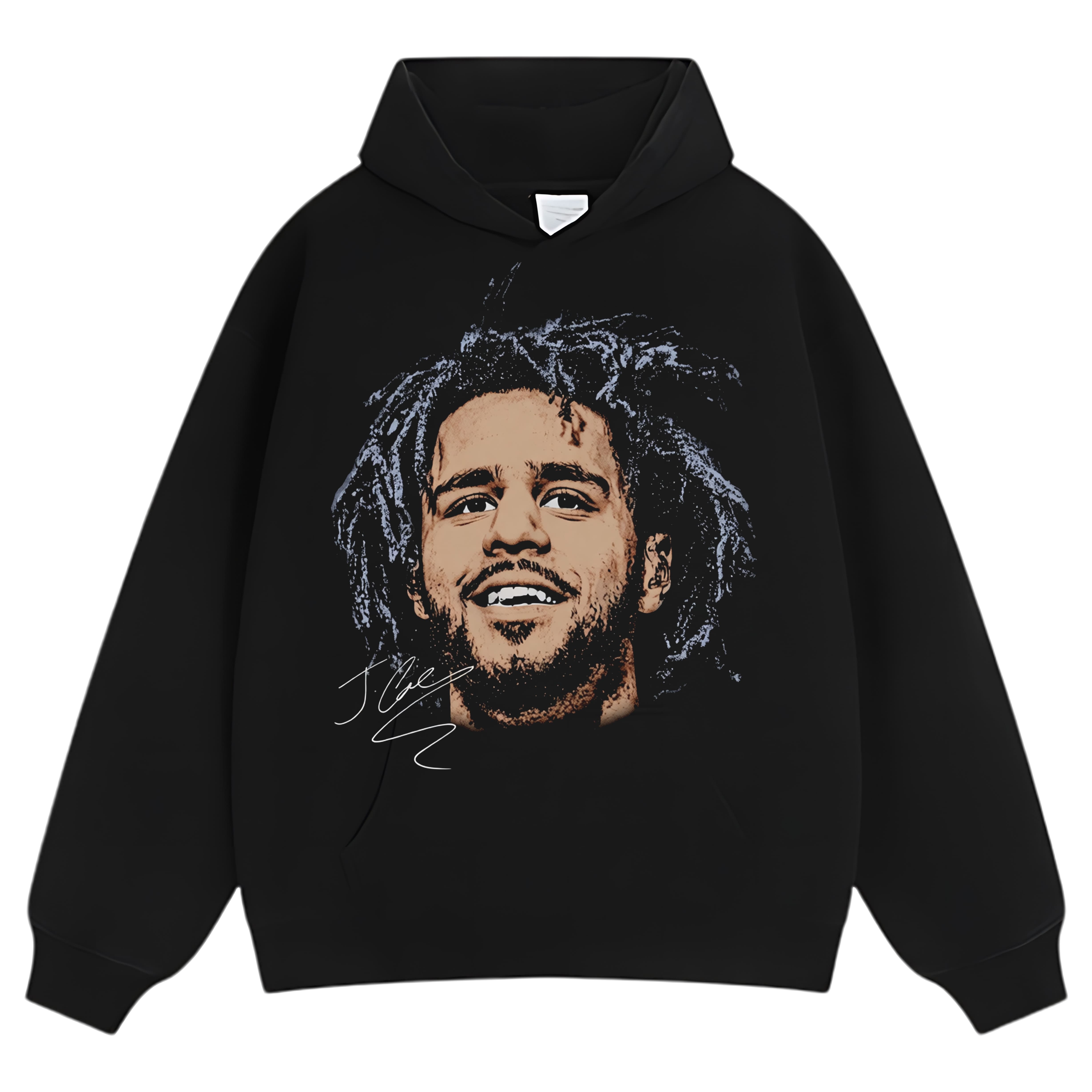 J COLE BIG FACE TEE & LS & HOODIE