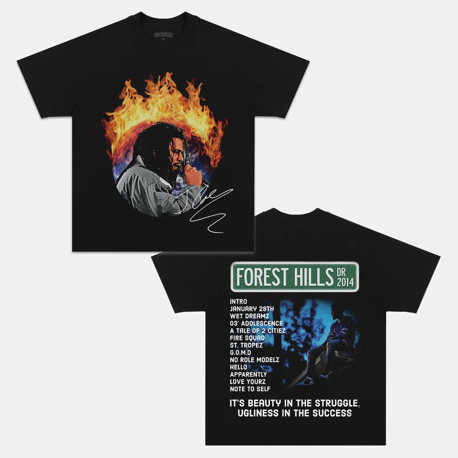 J COLE VINTAGE V2 TEE - Y2K VINTAGES