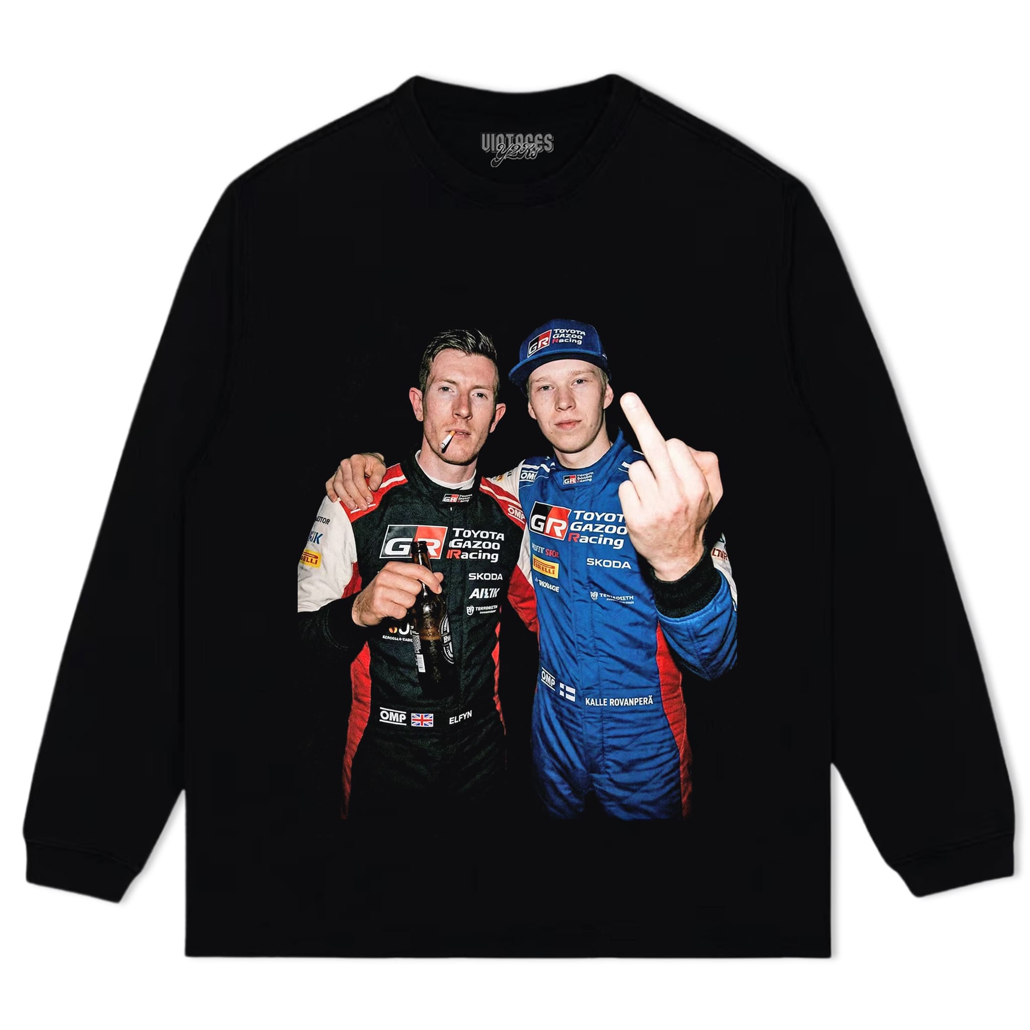 KALLE ROVANPERÄ & ELFYN EVANS 2026 SECTO RALLY FINLAND｜WRC V1 TANK TOP & TEE & LONG SLEEVE & LAYERED LS & HOODIE