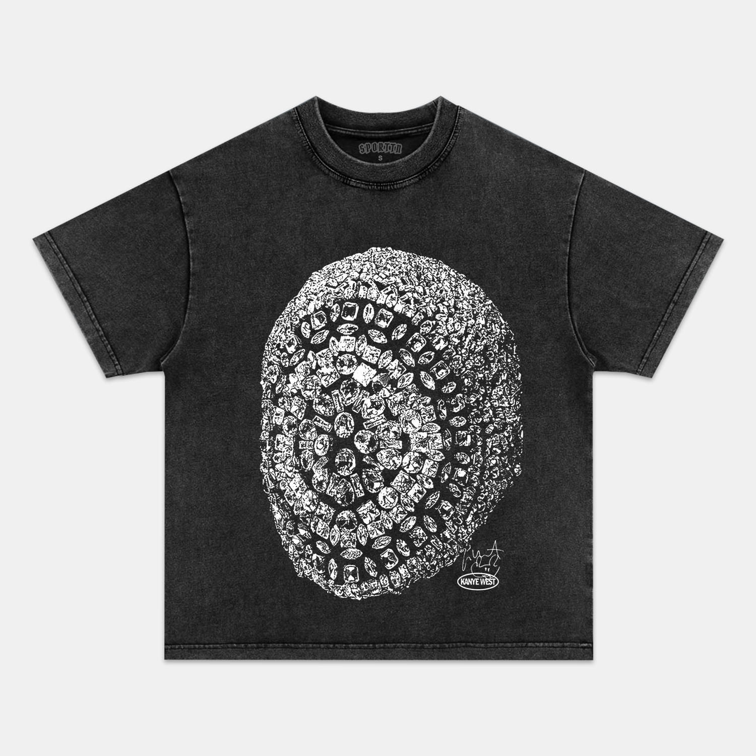 KANYE WEST 8V TEE - Y2K VINTAGES