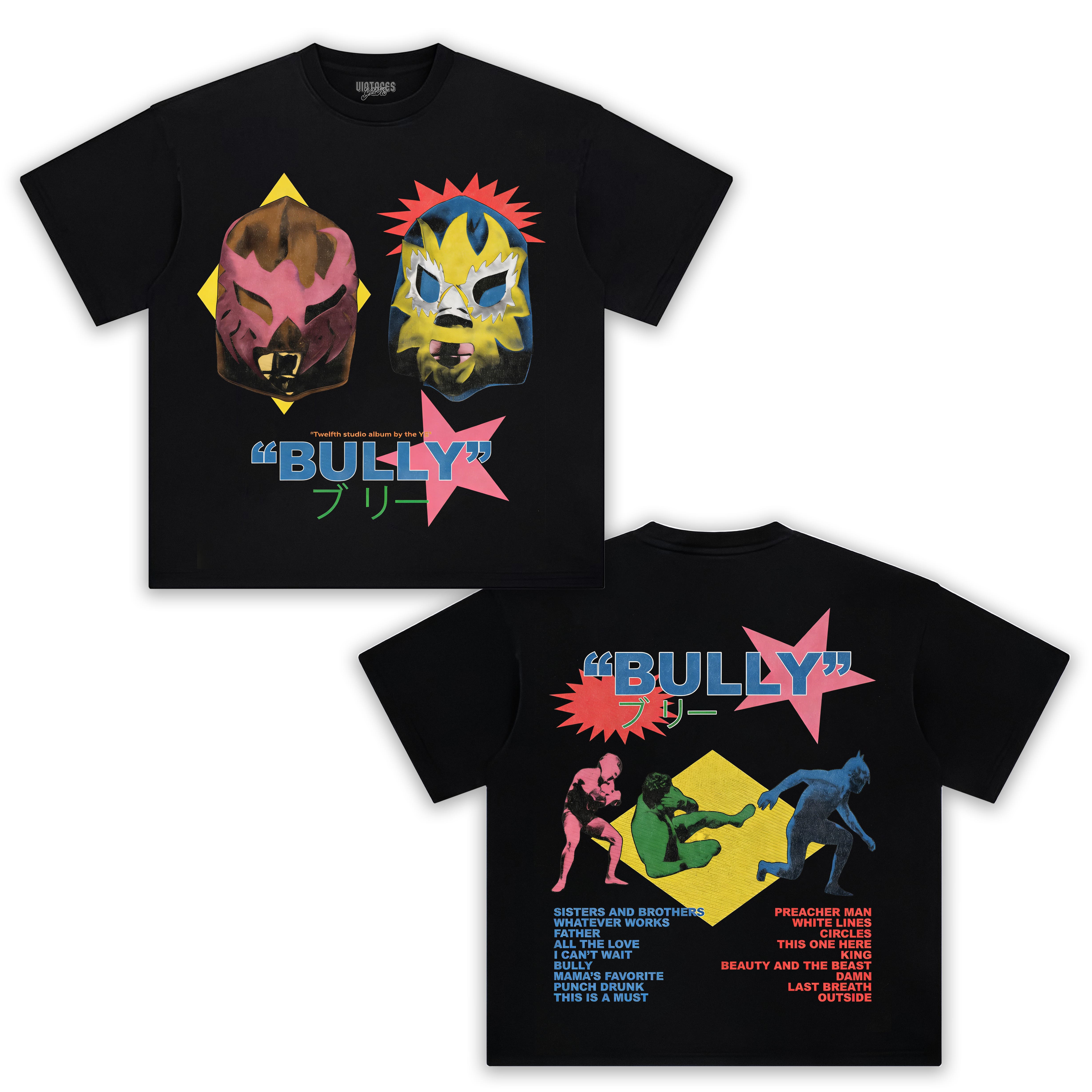 KANYE BULLY ALBUM TANK TOP & TEE