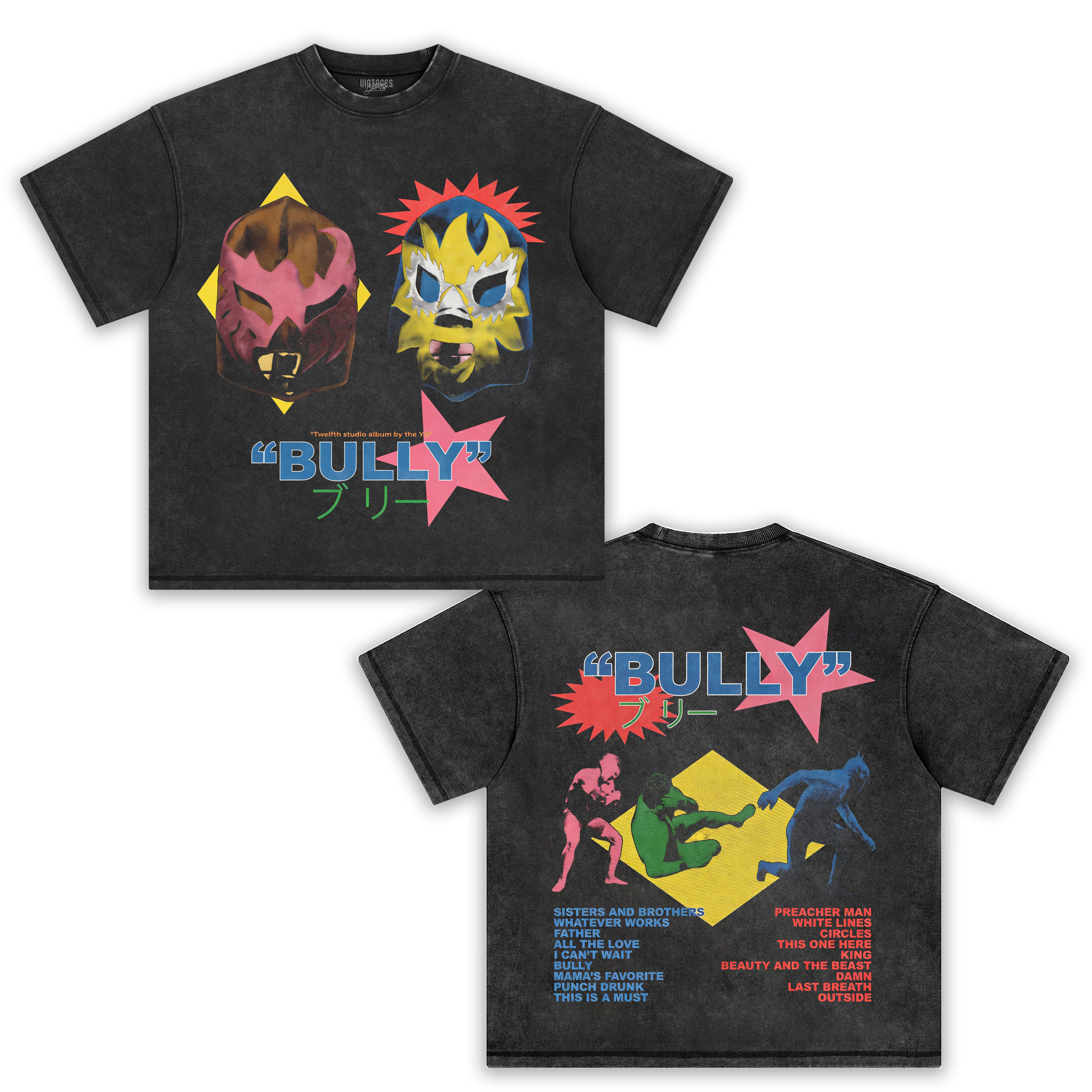 KANYE BULLY ALBUM TANK TOP & TEE