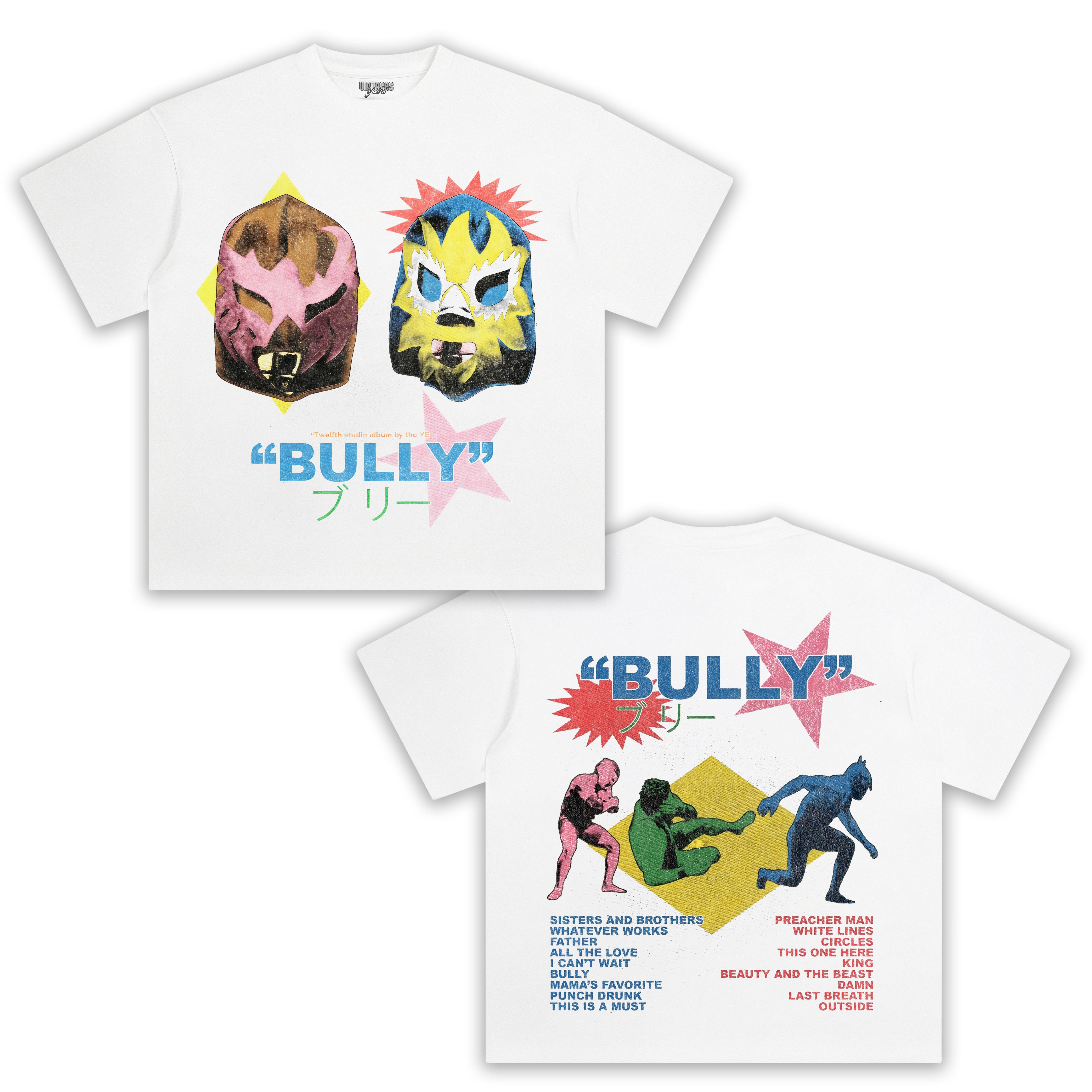 KANYE BULLY ALBUM TANK TOP & TEE