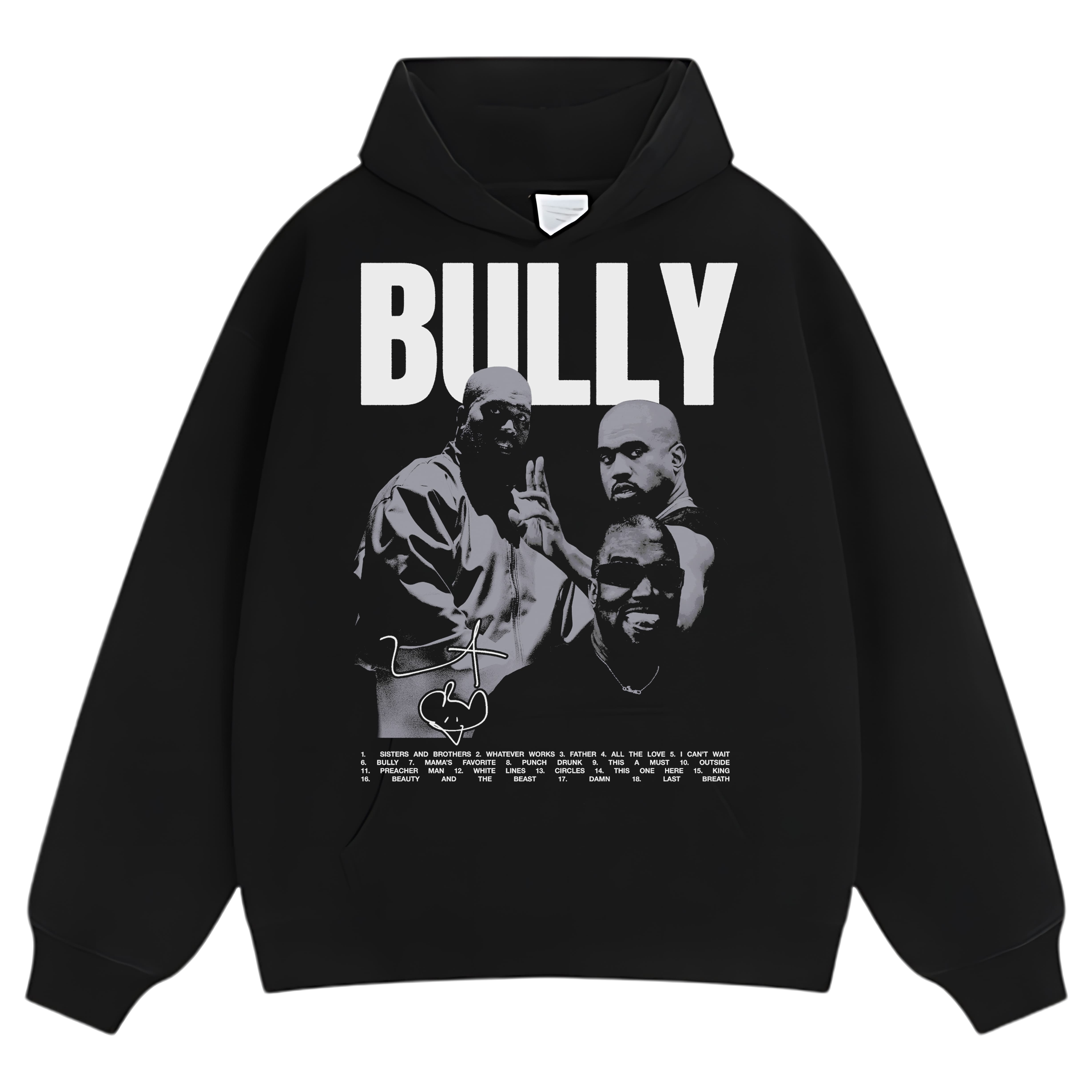 KANYE BULLY ALBUM TANK TOP & TEE & LONG SLEEVE & LAYERED LS & HOODIE