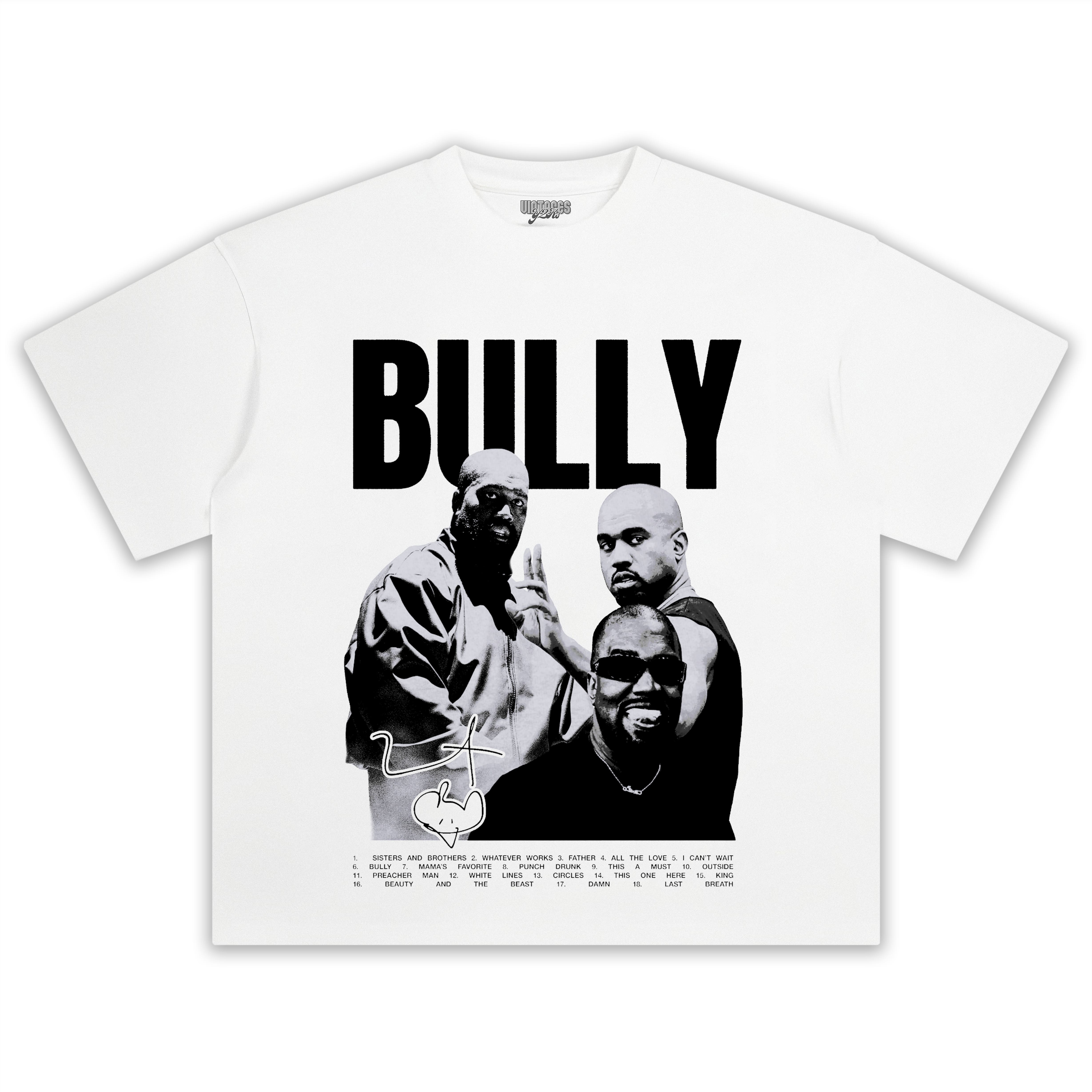 KANYE BULLY ALBUM TANK TOP & TEE & LONG SLEEVE & LAYERED LS & HOODIE