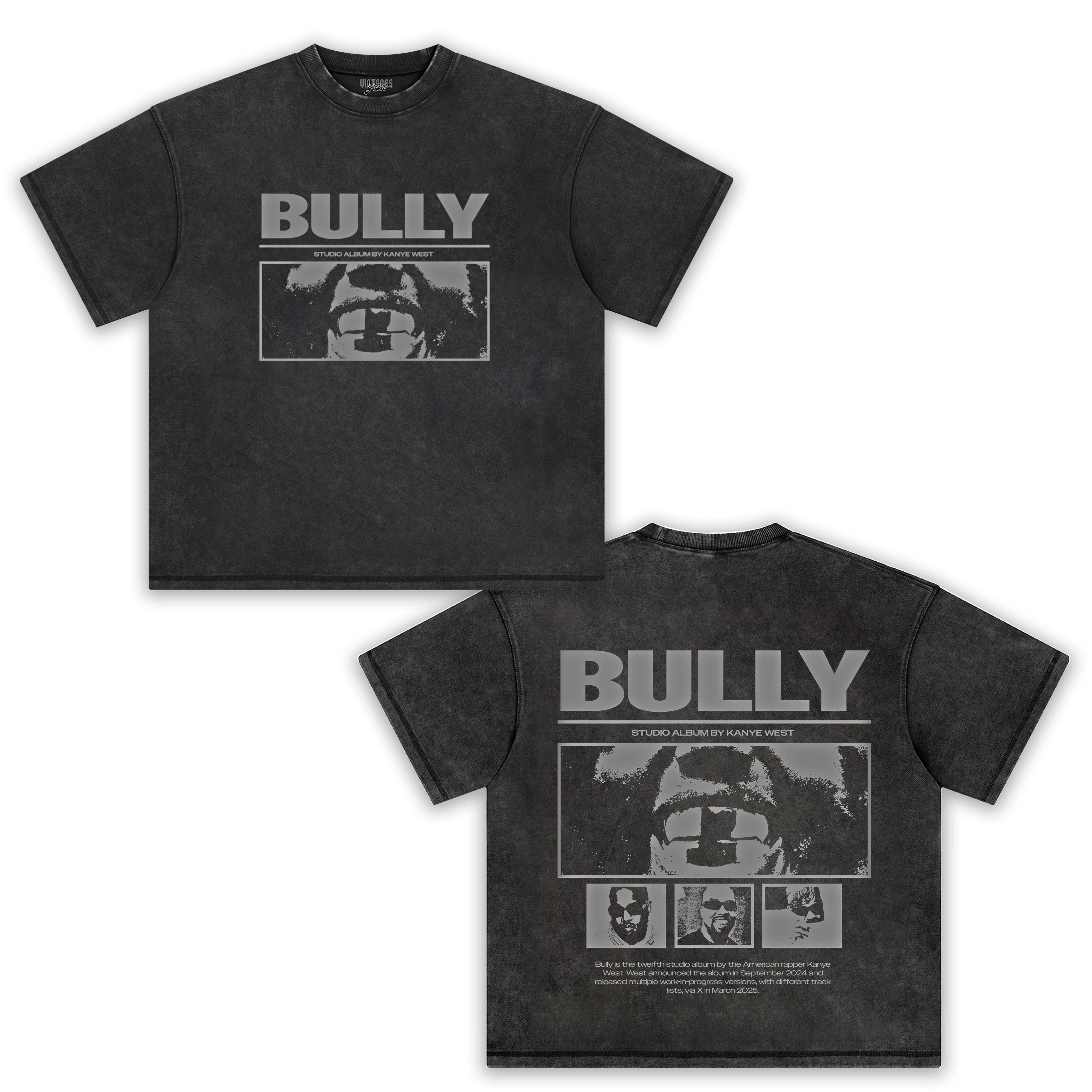 KANYE BULLY ALBUM V2 TANK TOP & TEE