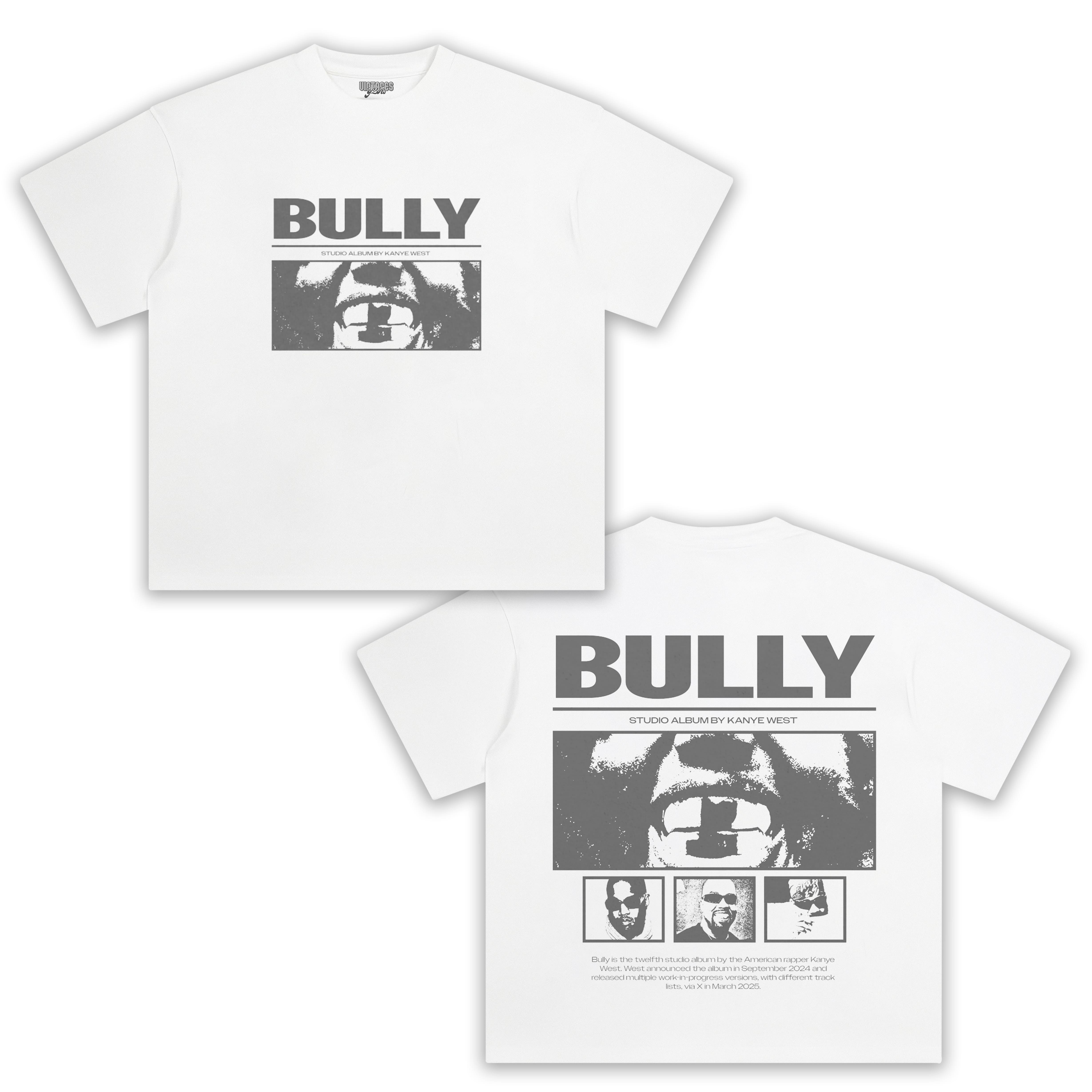 KANYE BULLY ALBUM V2 TANK TOP & TEE