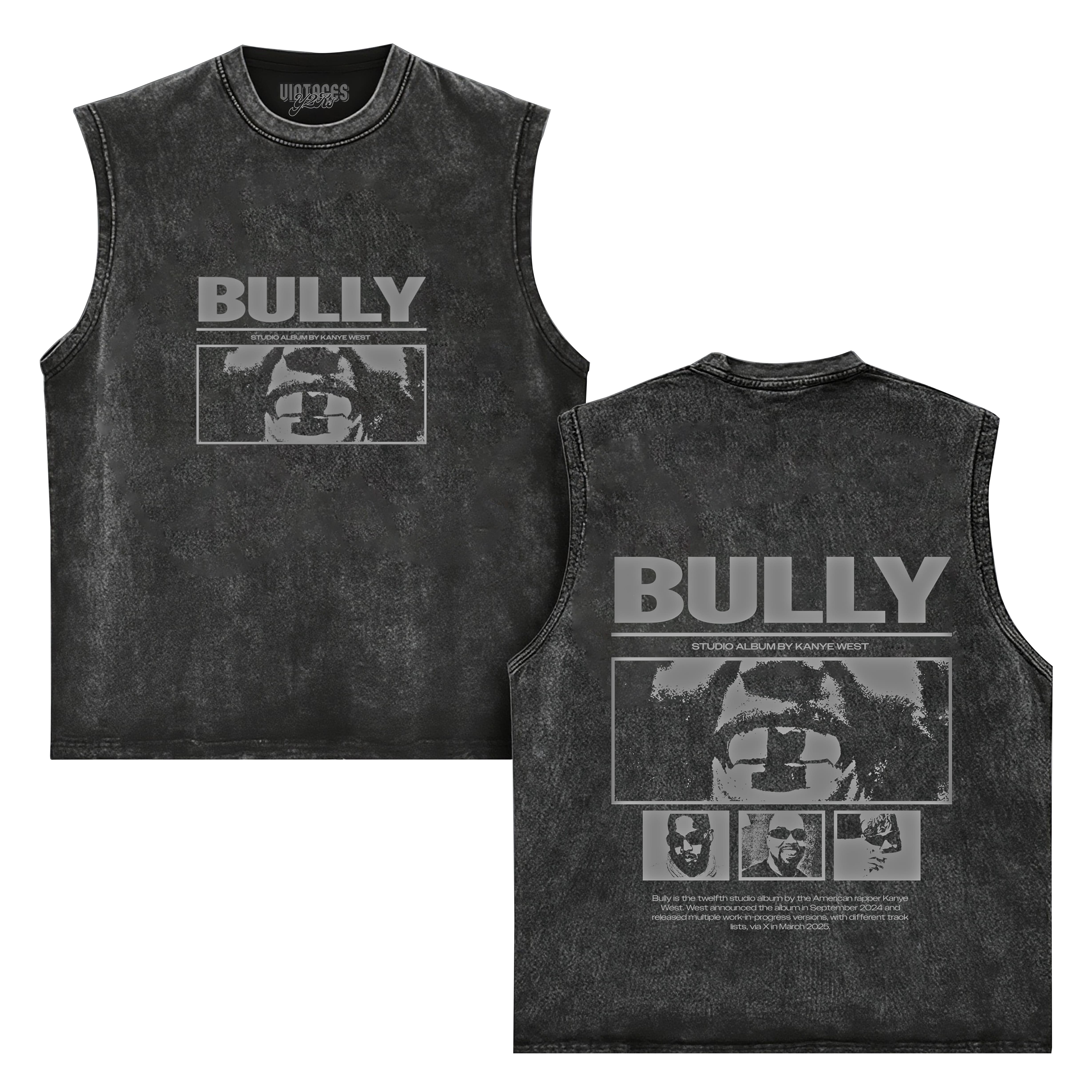 KANYE BULLY ALBUM V2 TANK TOP & TEE