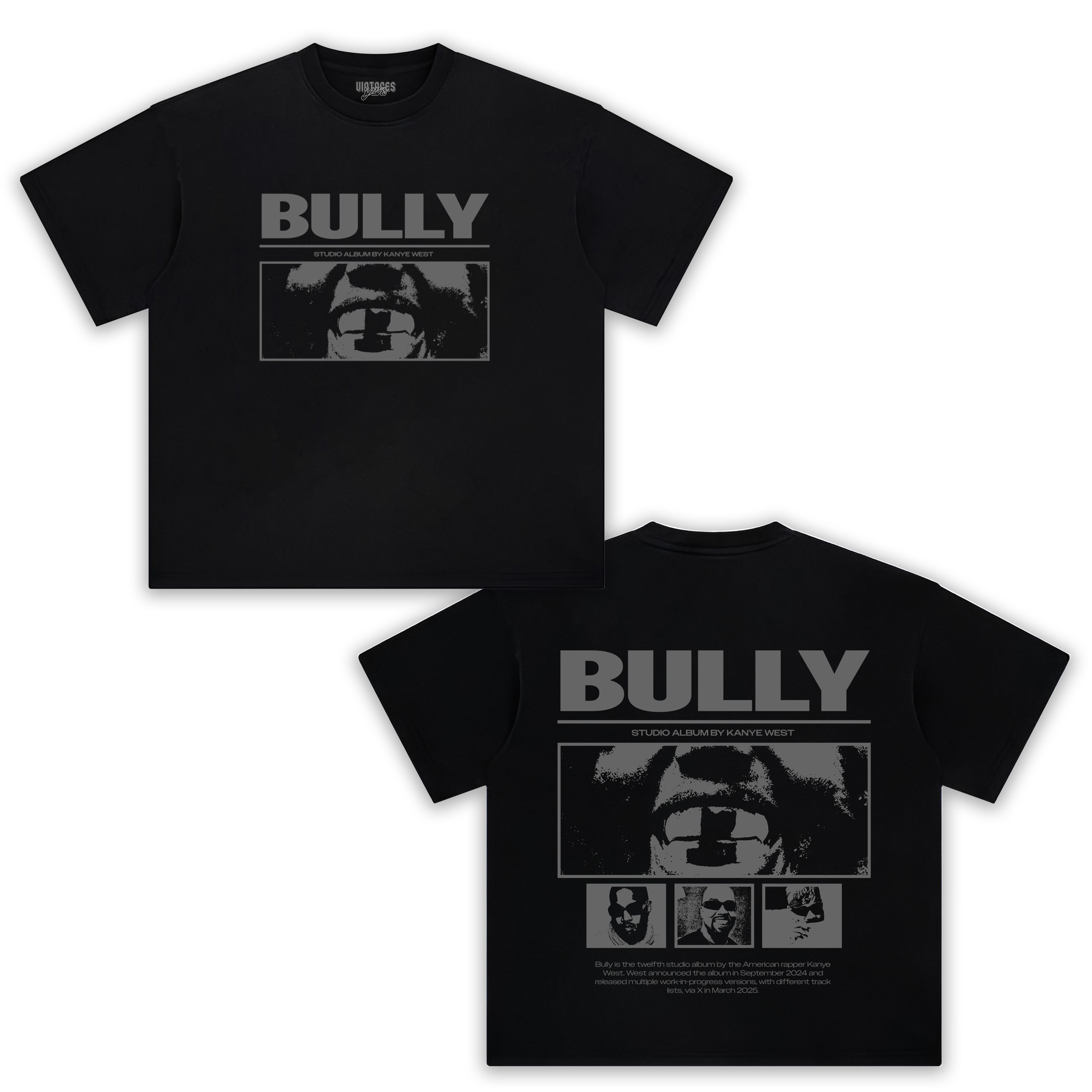 KANYE BULLY ALBUM V2 TANK TOP & TEE
