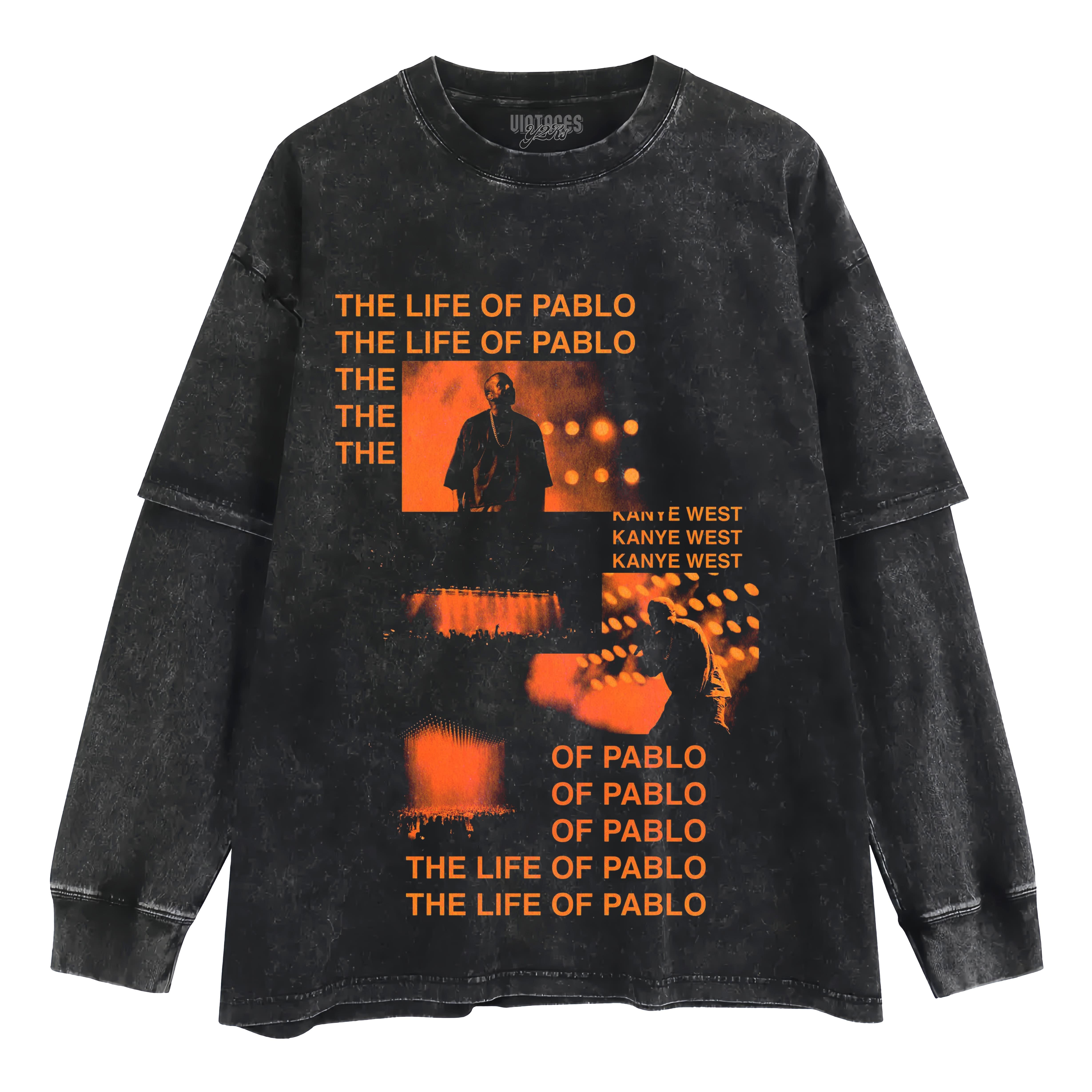 KANYE WEST - THE LIFE OF PABLO LAYERED LONG SLEEVE