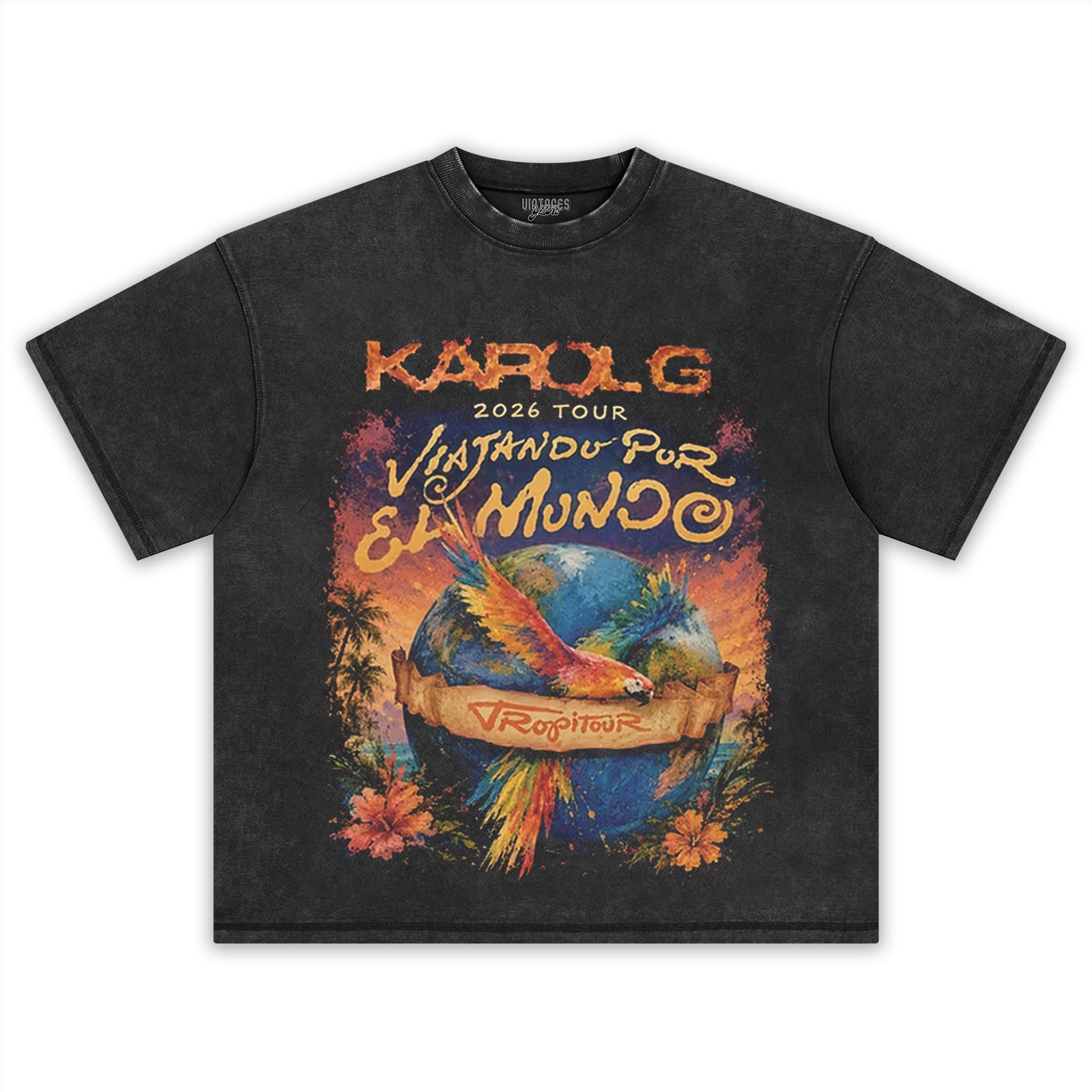 KAROL G 2026 TOUR TANK TOP & TEE & LONG SLEEVE & LAYERED LS & HOODIE