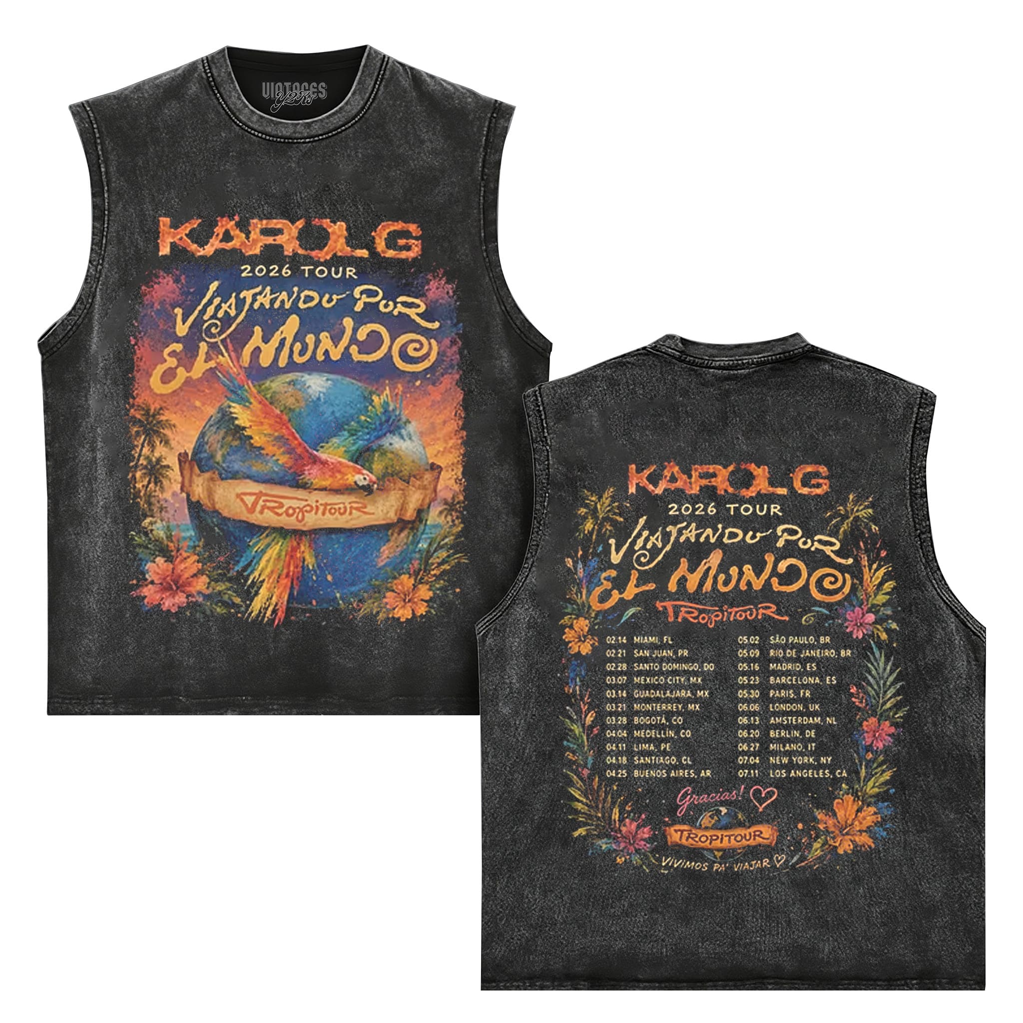 KAROL G 2026 TOUR V2 TANK TOP & TEE