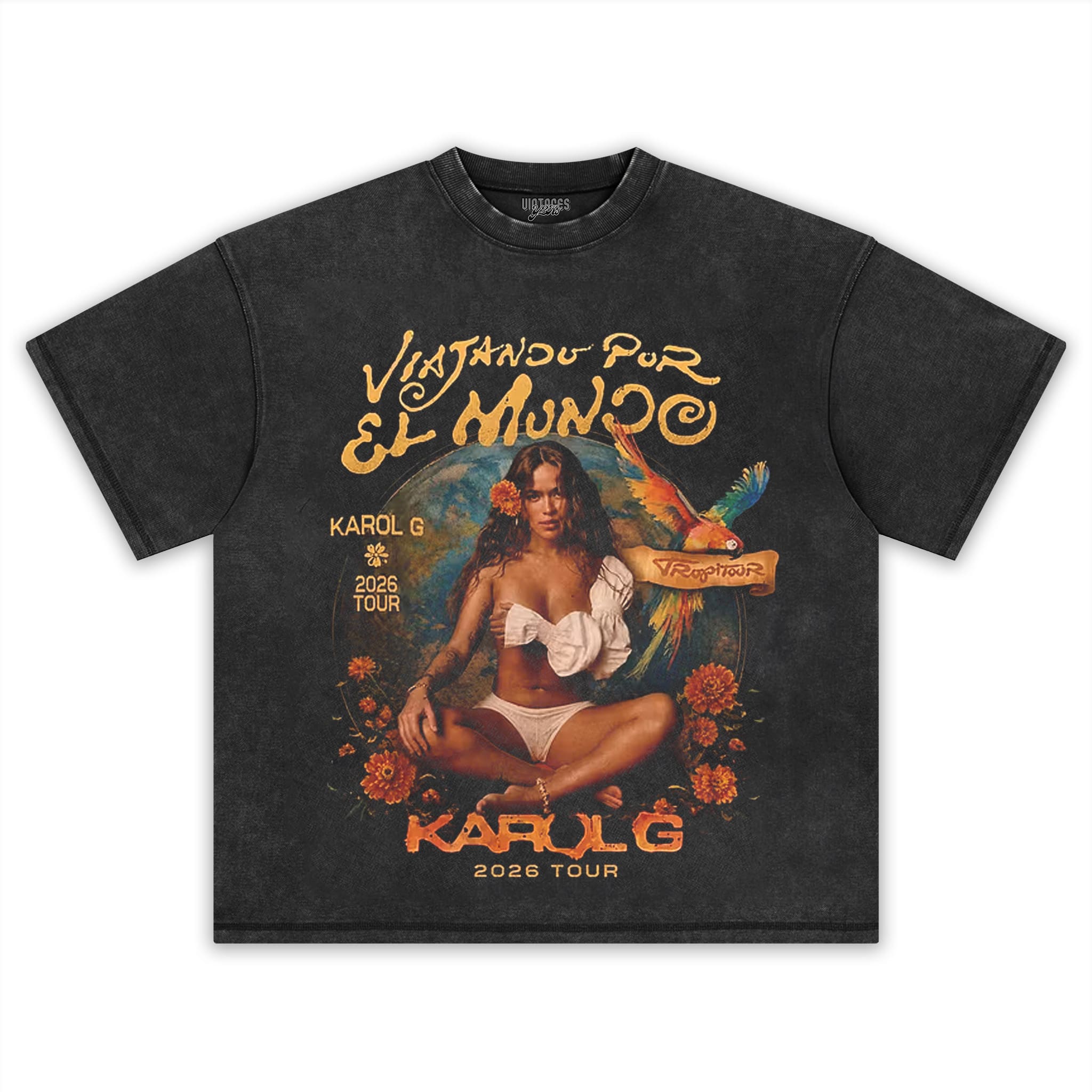 KAROL G 2026 TOUR V3 TANK TOP & TEE & LONG SLEEVE & LAYERED LS & HOODIE