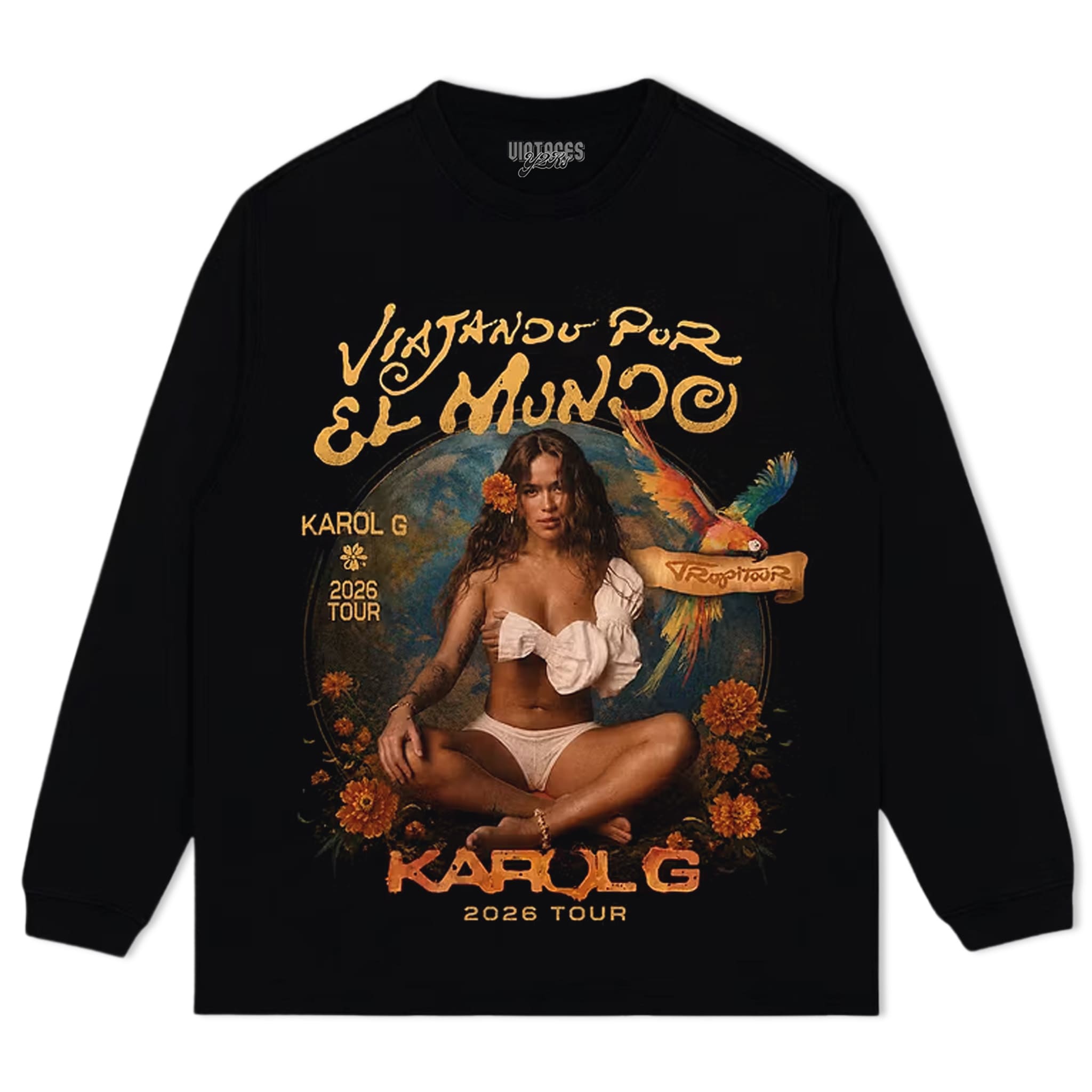 KAROL G 2026 TOUR V3 TANK TOP & TEE & LONG SLEEVE & LAYERED LS & HOODIE