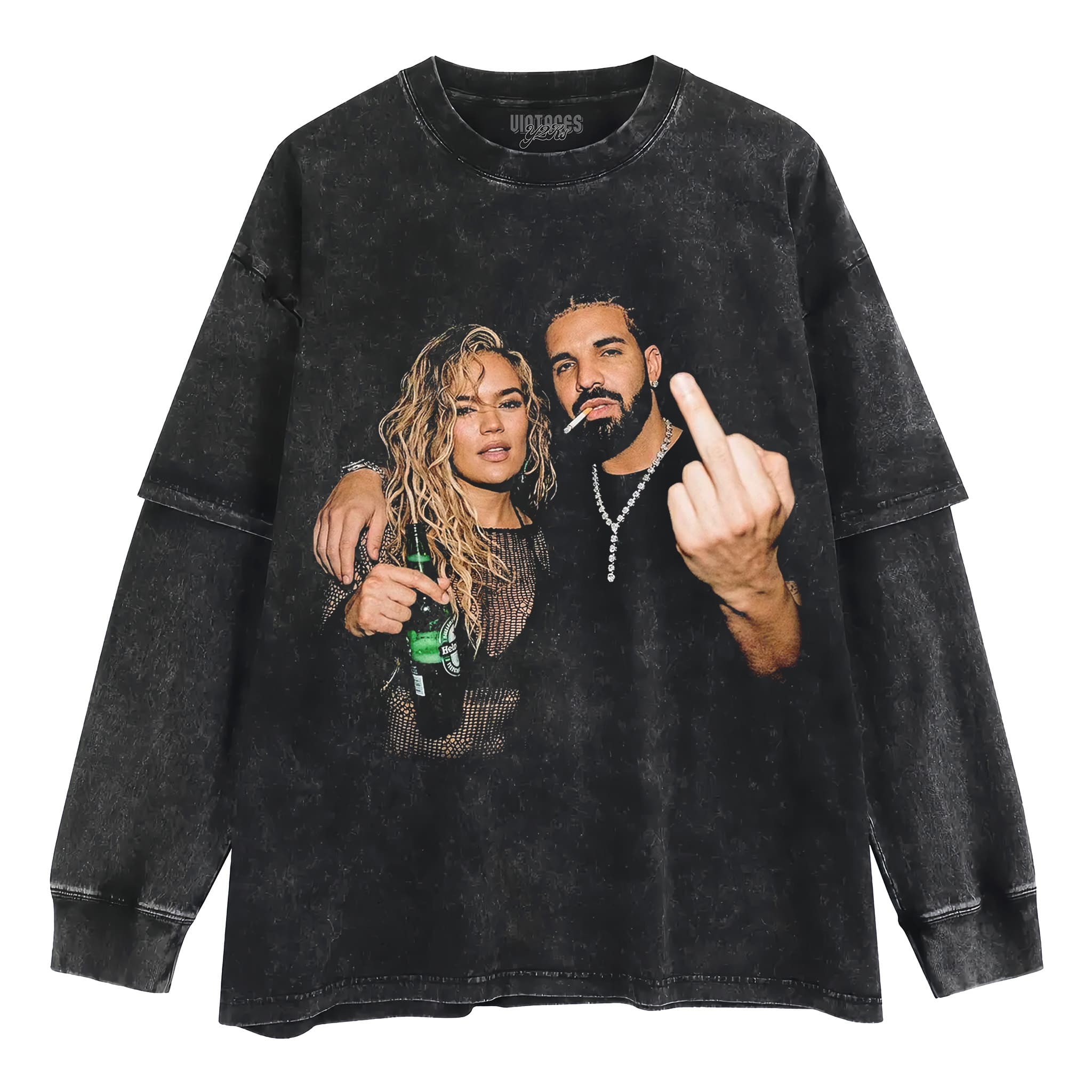 KAROL G & DRAKE TANK TOP & TEE & LONG SLEEVE & LAYERED LS & HOODIE