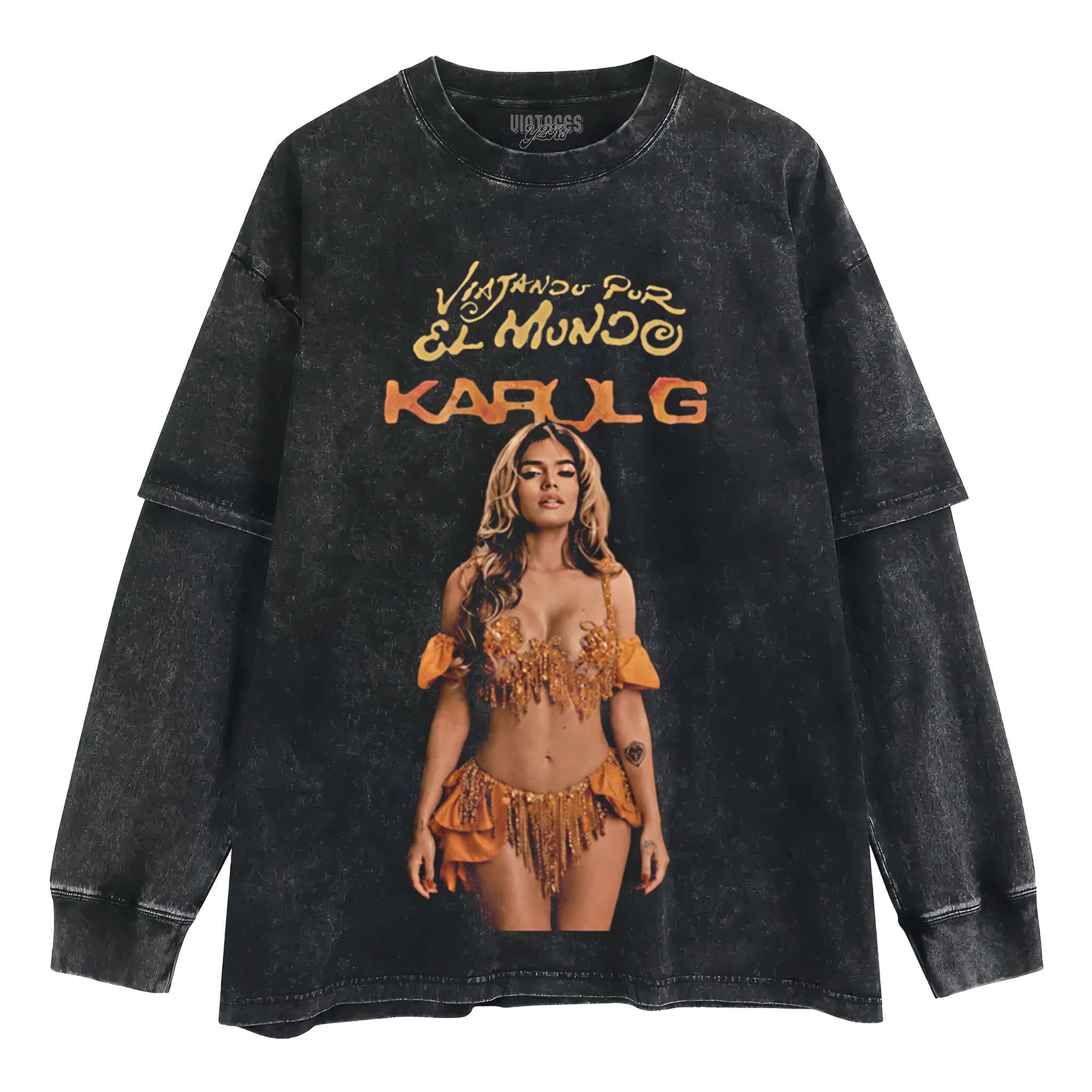 KAROL G MERCH V2 TANK TOP & TEE & LONG SLEEVE & LAYERED LS & HOODIE
