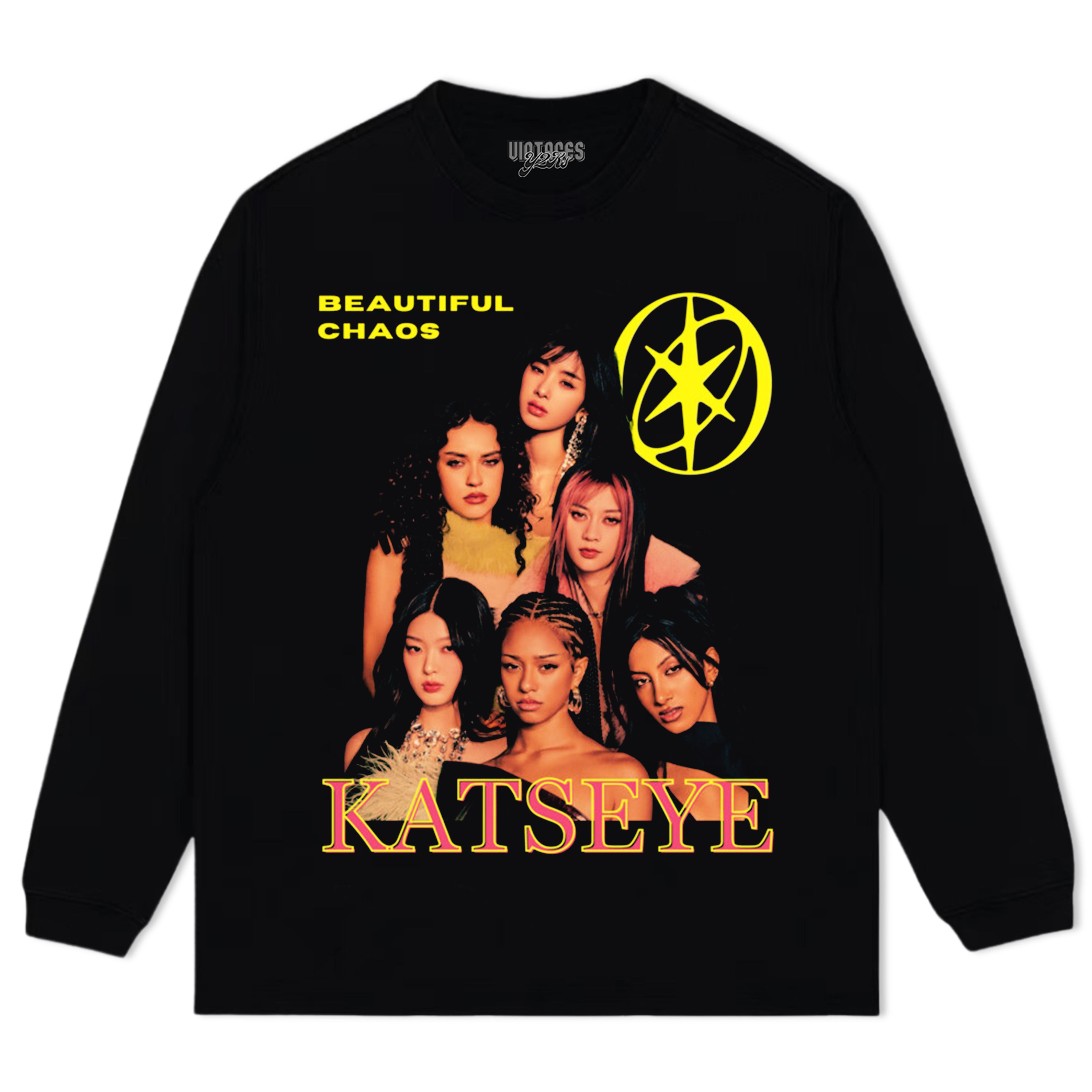 KATSEYE BEAUTIFUL CHAOS TEE & LS & HOODIE