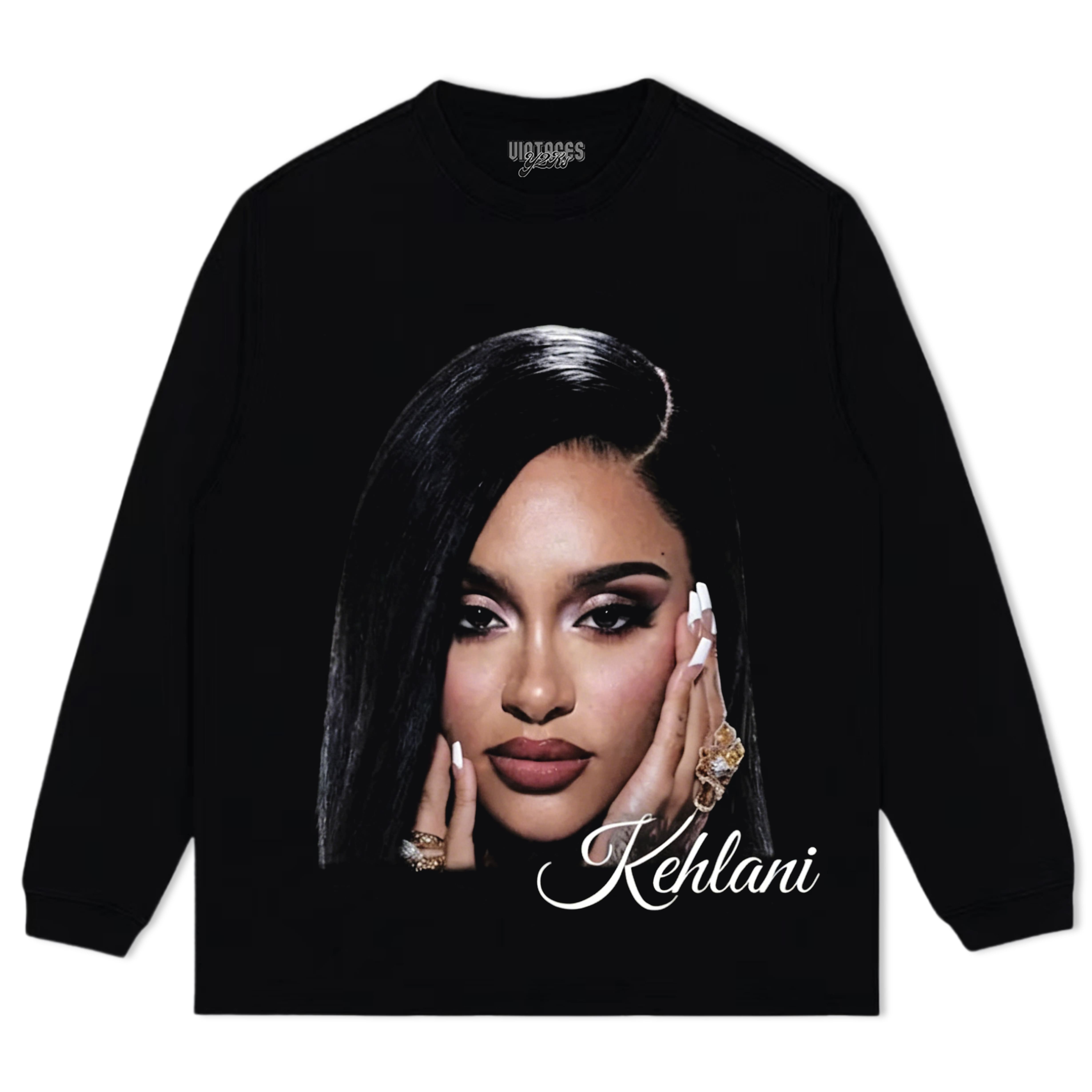 KEHLANI 2026 VINTAGE BIG FACE TANK TOP & TEE & LONG SLEEVE & LAYERED LS & HOODIE