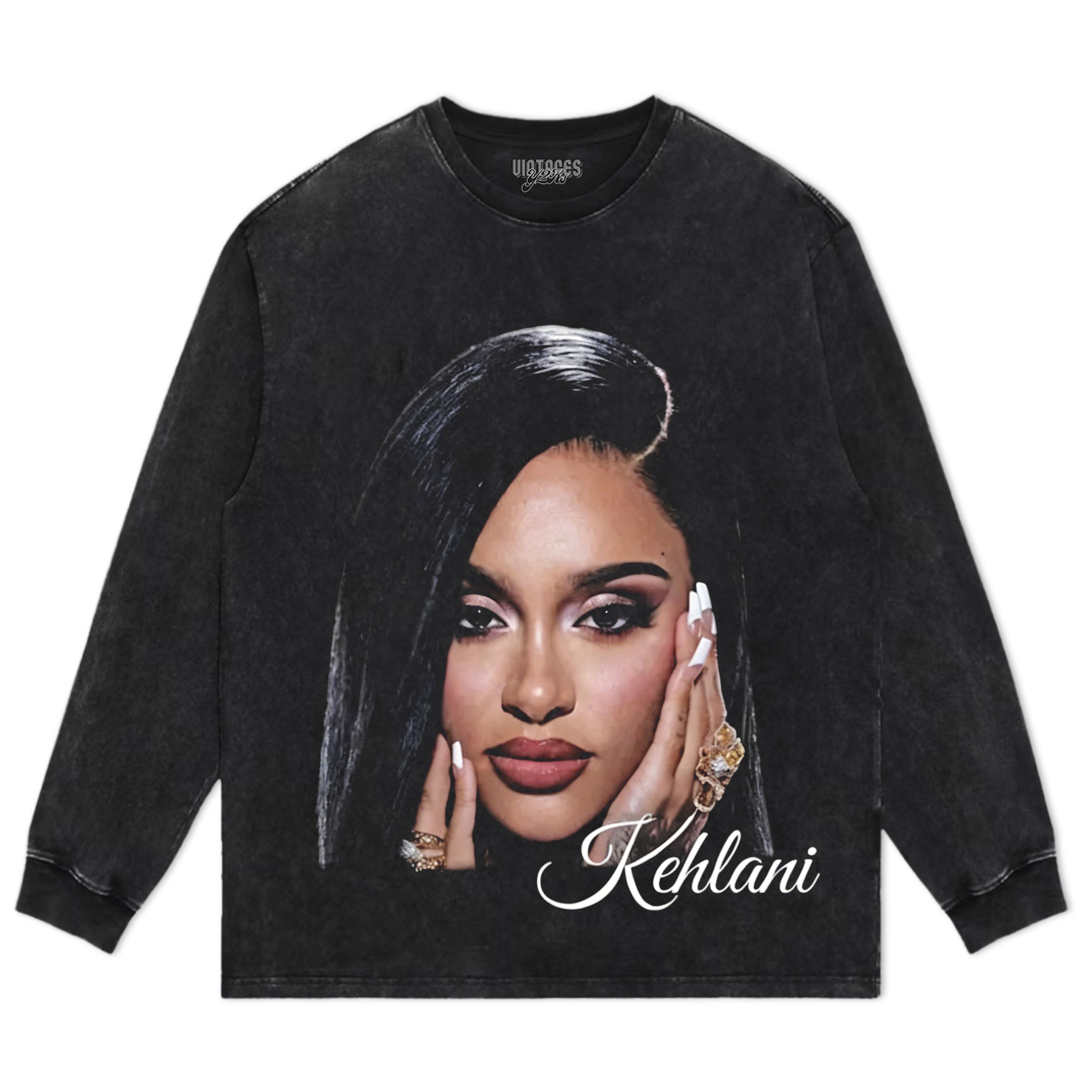 KEHLANI 2026 VINTAGE BIG FACE TANK TOP & TEE & LONG SLEEVE & LAYERED LS & HOODIE