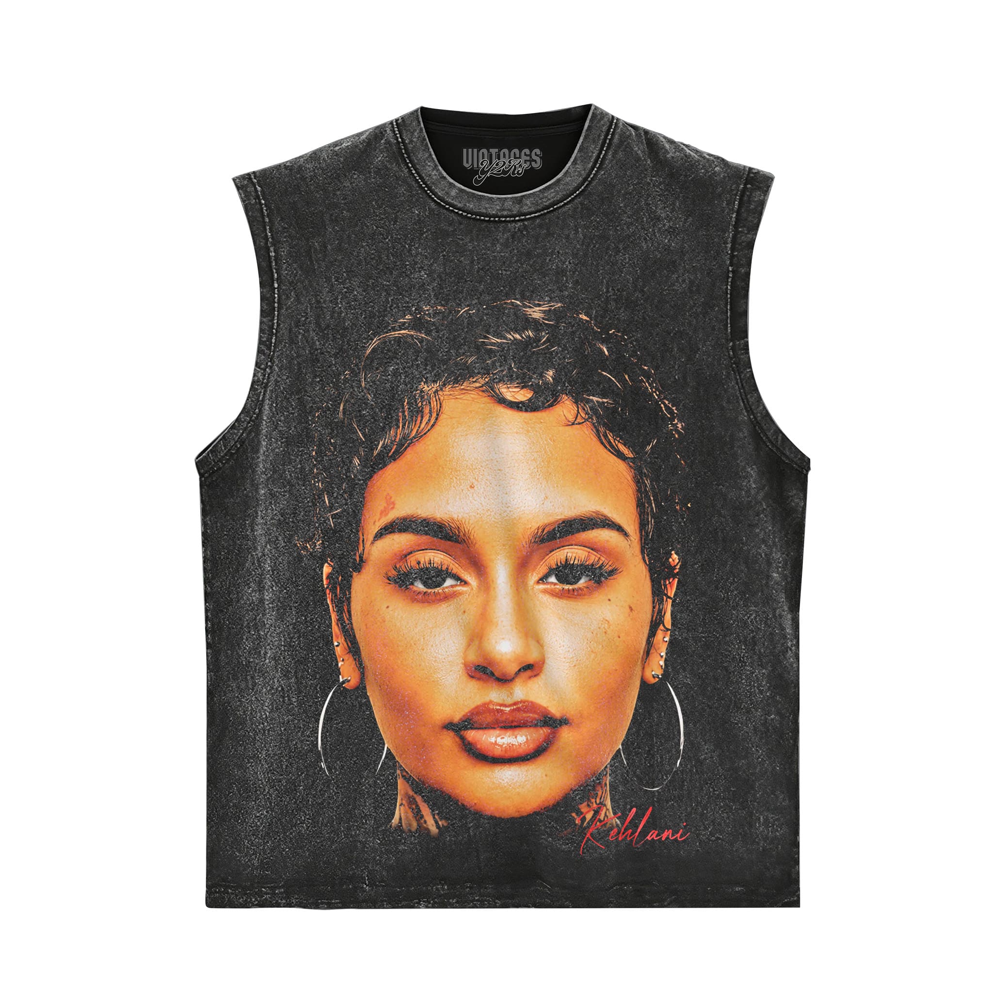 KEHLANI BIG FACE TANK TOP & TEE & LONG SLEEVE & LAYERED LS & HOODIE