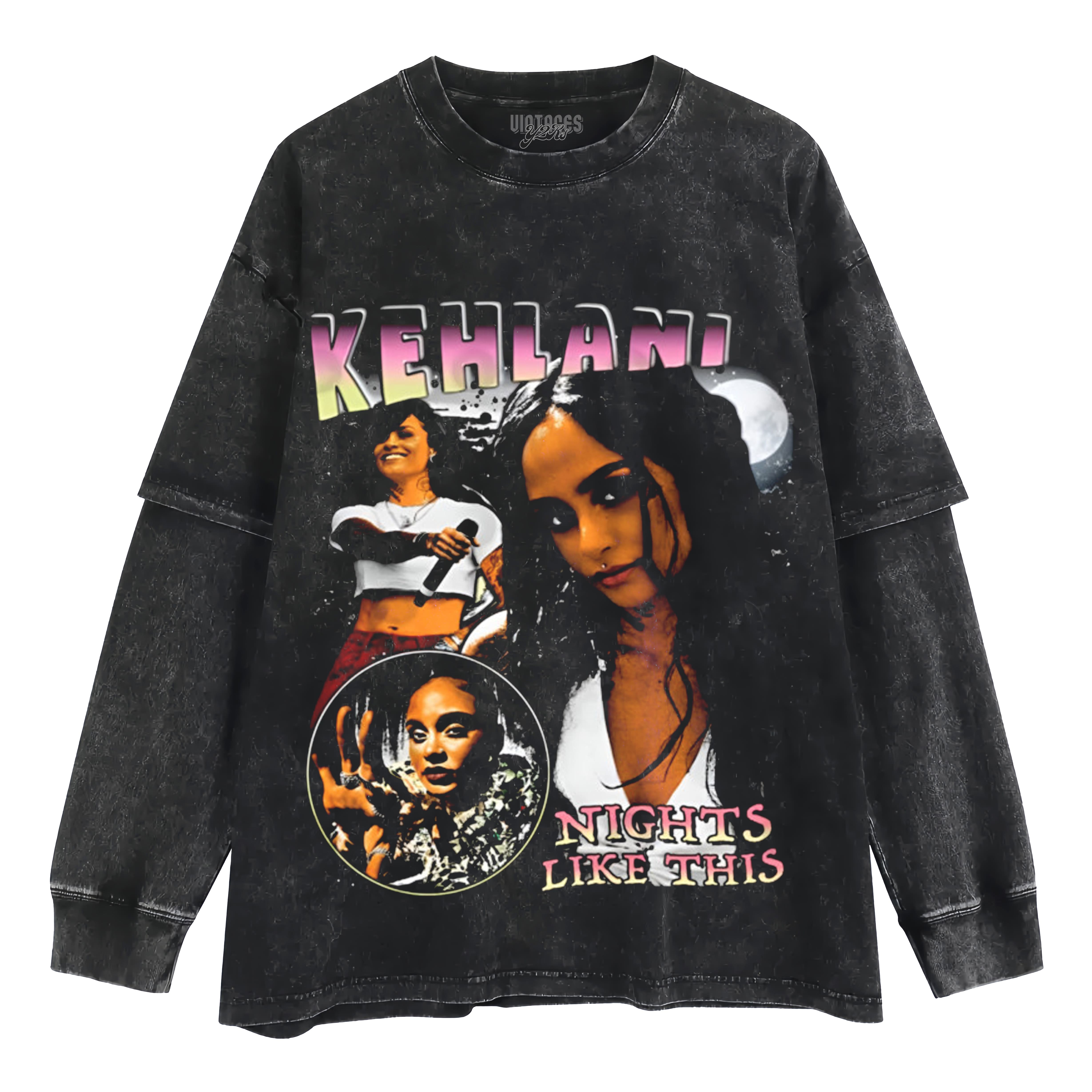 KEHLANI NIGHTS LIKE TANK TOP & TEE & LONG SLEEVE & LAYERED LS & HOODIE