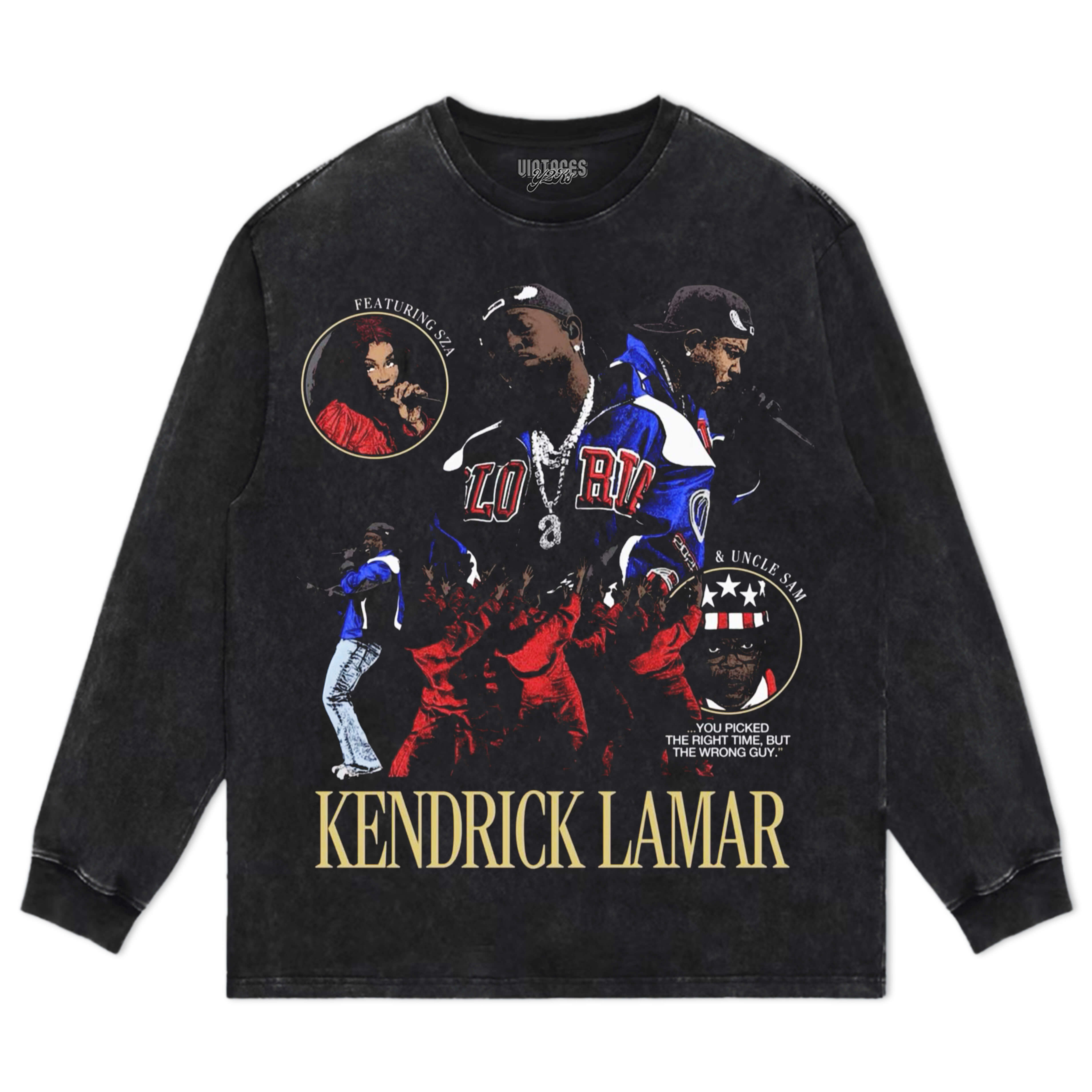 KENDRICK LAMAR NEW V3 TEE & LS & HOODIE