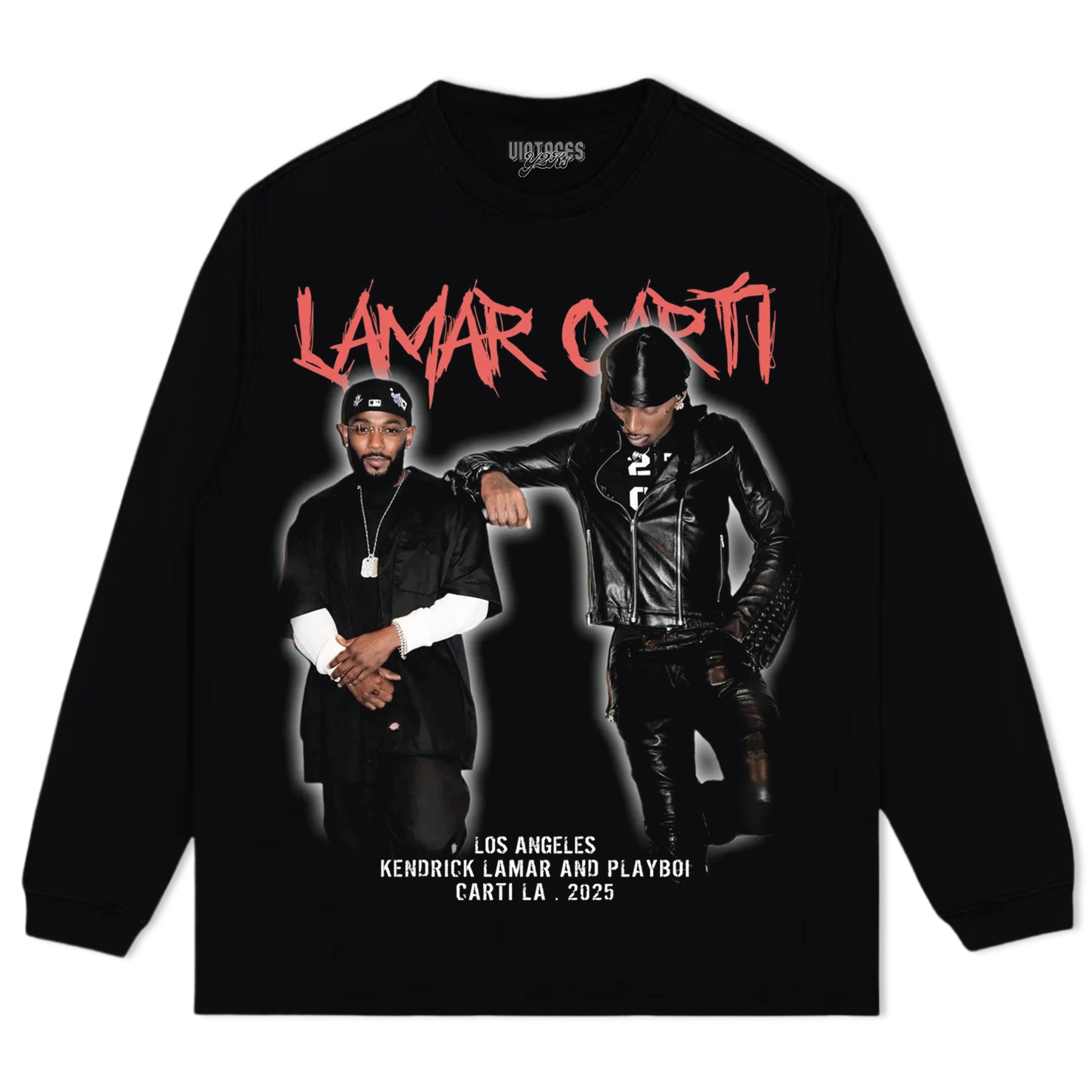 KENDRICK LAMAR & PLAYBOI CARTI LA V2 TEE & LS & HOODIE