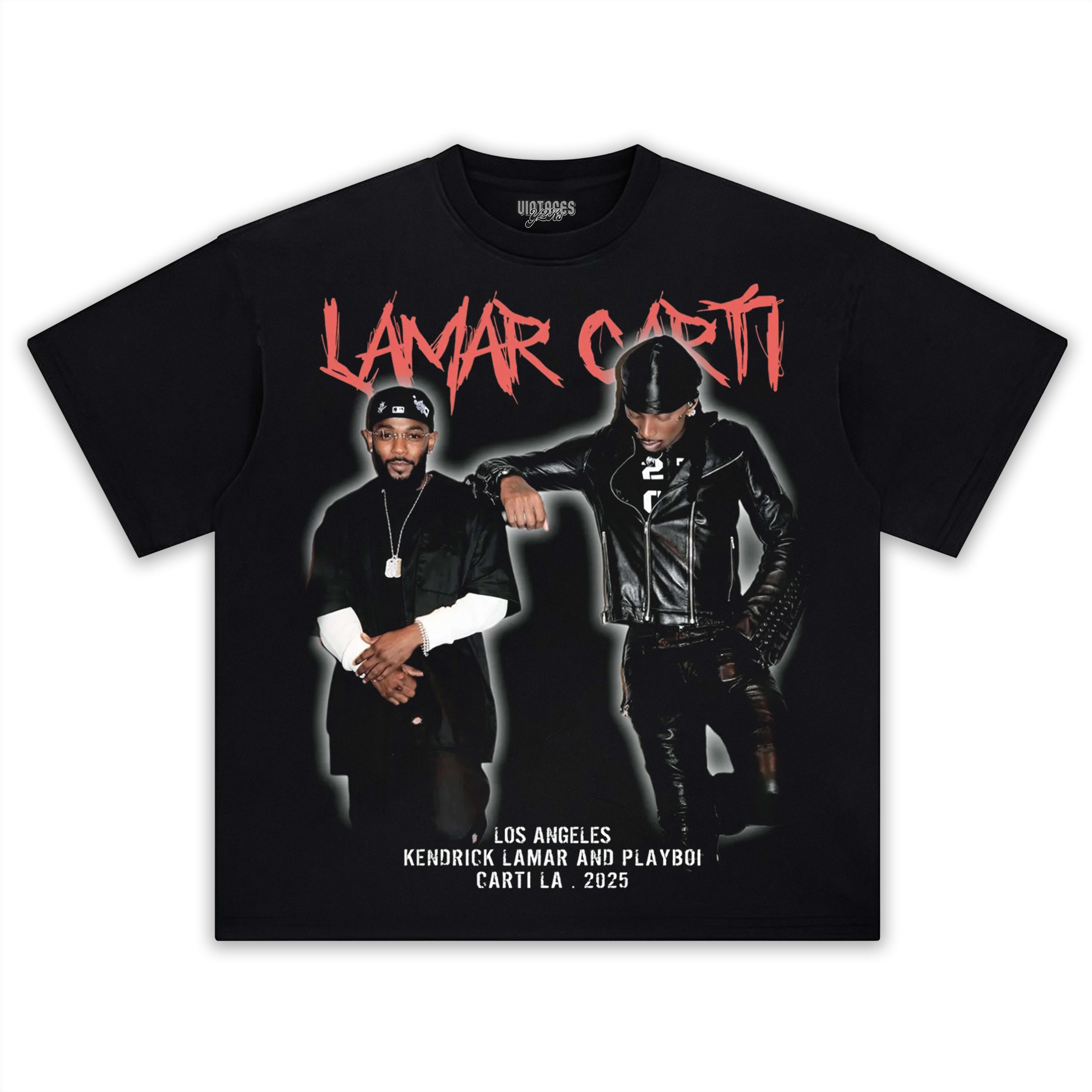 KENDRICK LAMAR & PLAYBOI CARTI LA V2 TEE & LS & HOODIE