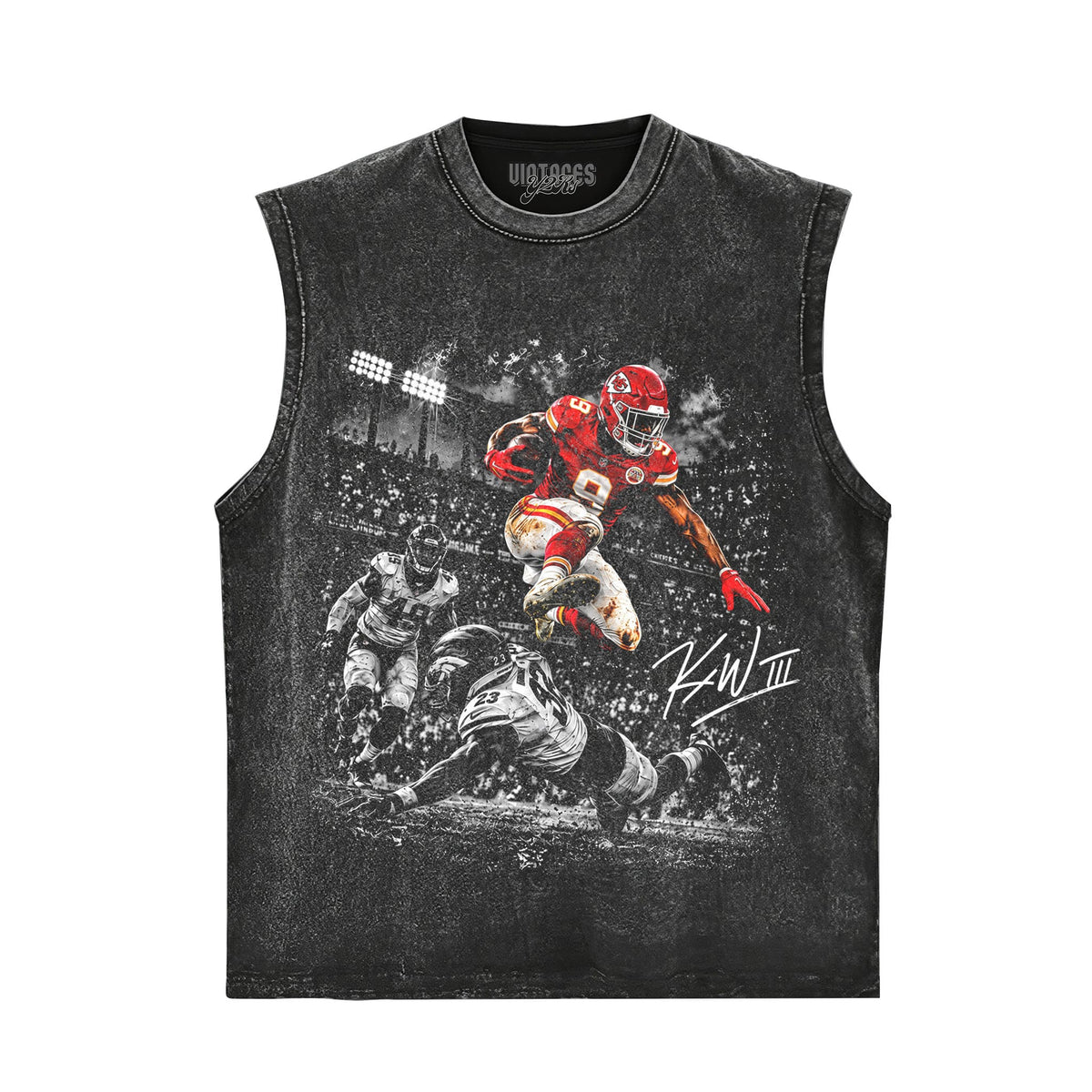 KENNETH III - FOOTBALL PLAYER TANK TOP & TEE & LONG SLEEVE & LAYERED LS & HOODIE