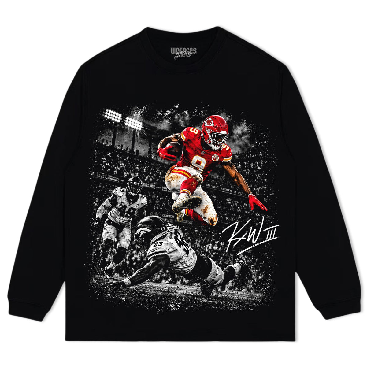 KENNETH III - FOOTBALL PLAYER TANK TOP & TEE & LONG SLEEVE & LAYERED LS & HOODIE